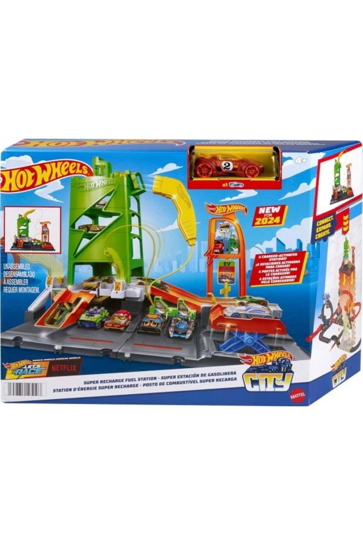 MATMEL Mattel HW Elektrikli Araç Şarj İstasyonu HTN79