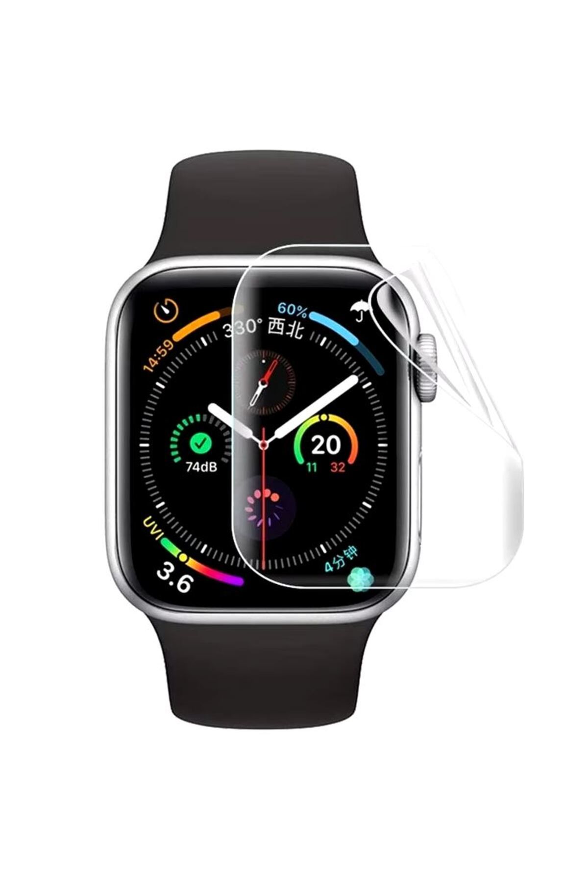 REDz Accessories-Protector de ecran, pentru Apple Watch Series 10, folie transparentă - Apple Watch 46mm Series 10 1