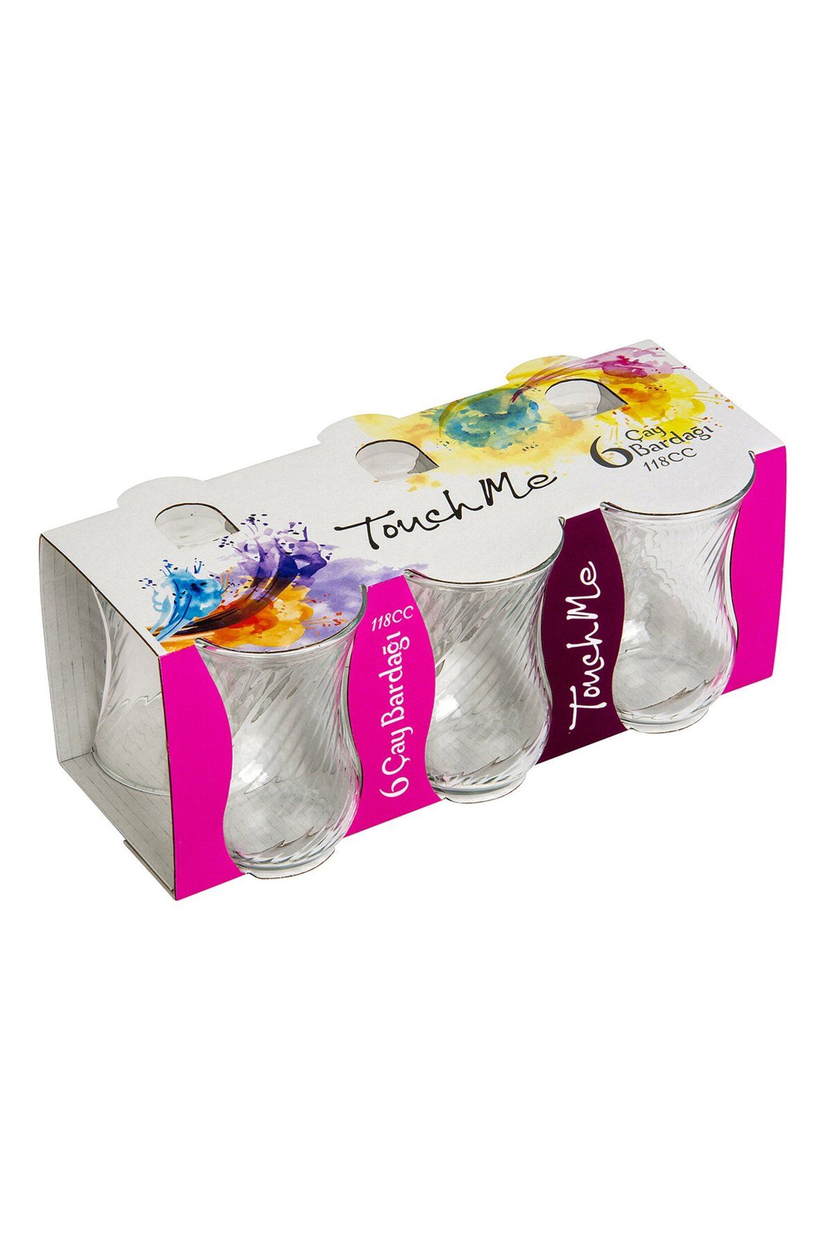 MATMEL Touch Me Optikli Çay Bardağı 118Cc 6'lı