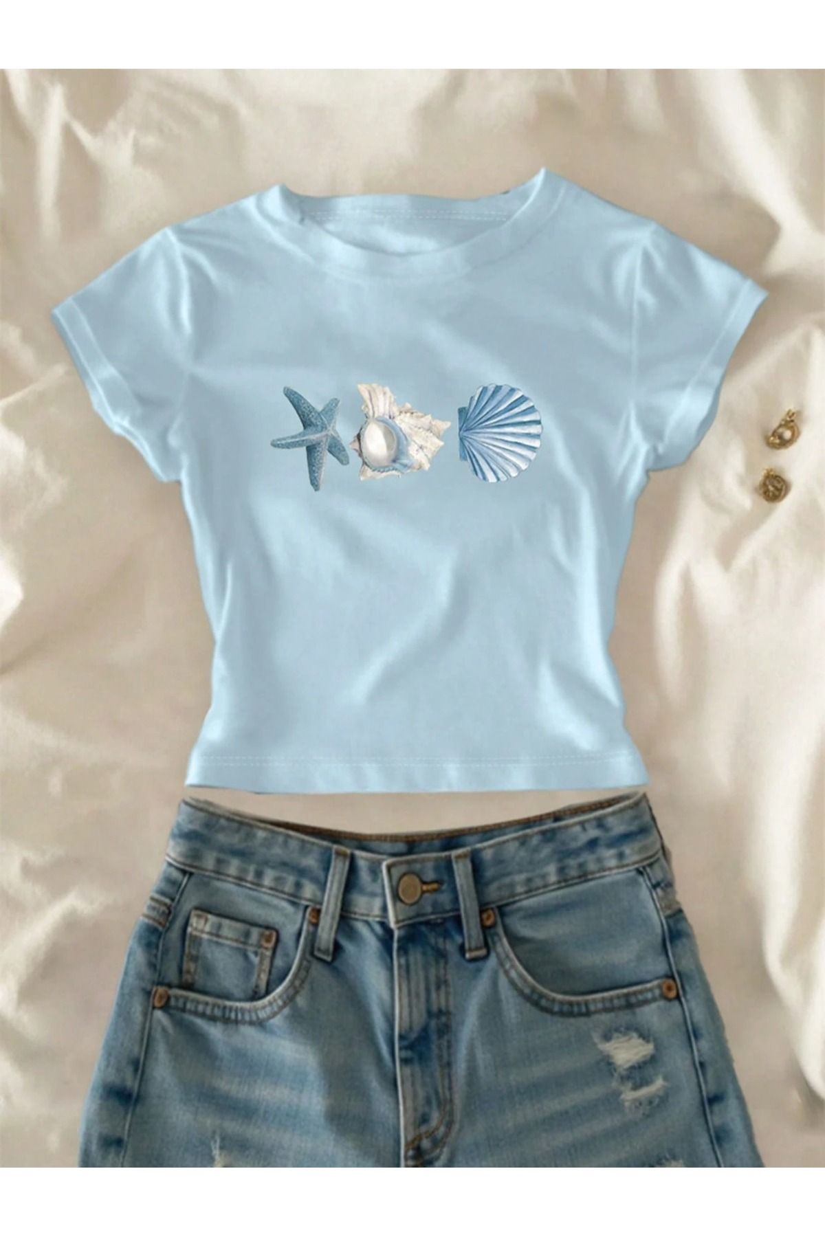JANSO GROUP - KADIN CROP TSHIRT BASKILI 01