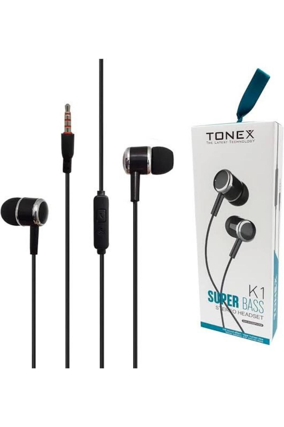 Sepet24 Tonex K1 Süper Bass Mikrofonlu Kulaklık