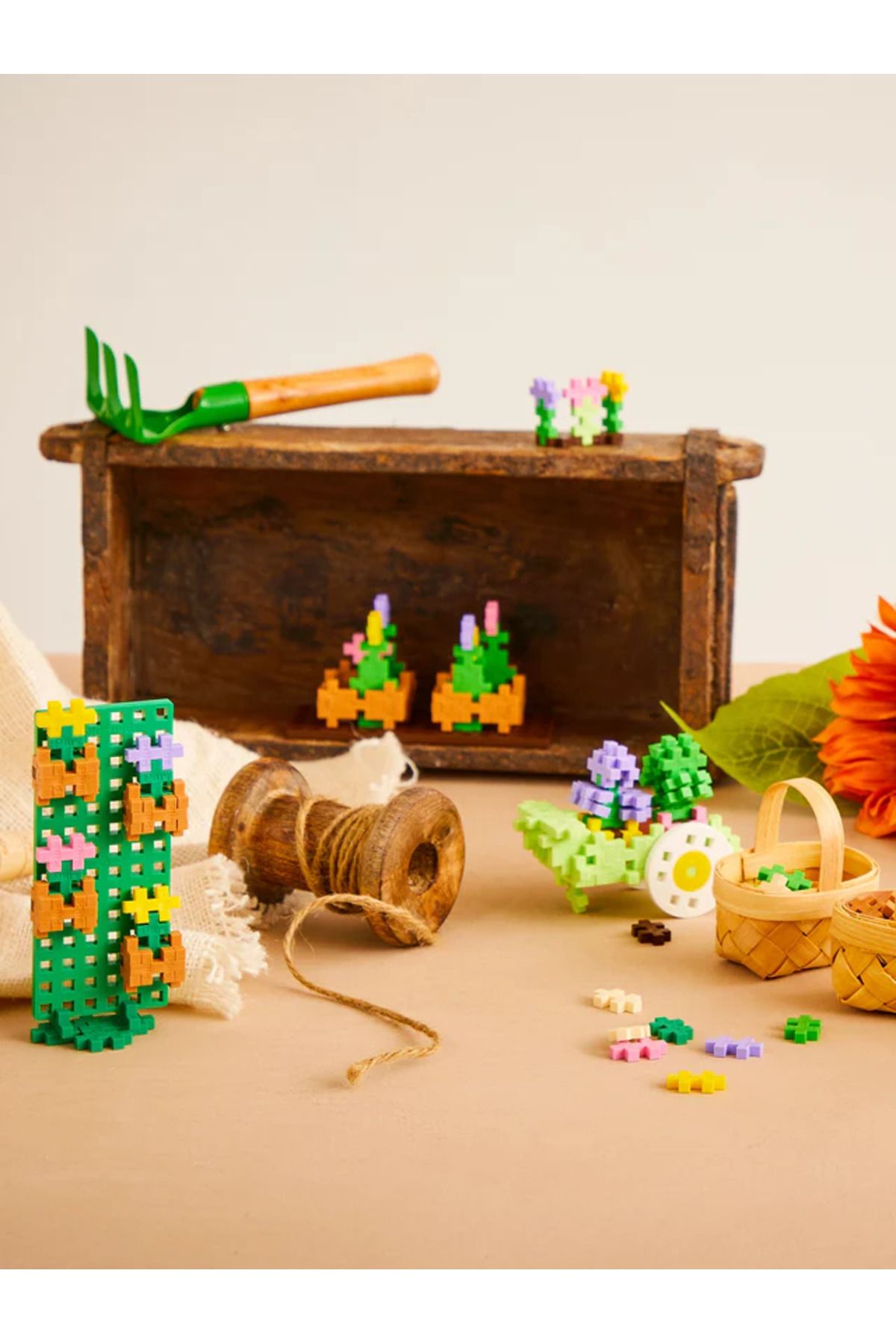 Plus Plus-Plus-Plus construction set, 600 pieces, Learn to build - Floristry 5