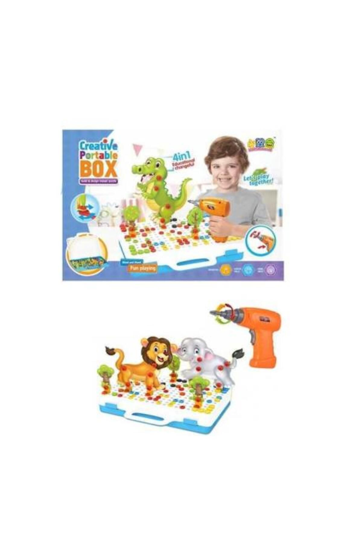 MATMEL Birlik 3D Stem Eğitici Matkap Seti Hayvanlar URT014-001