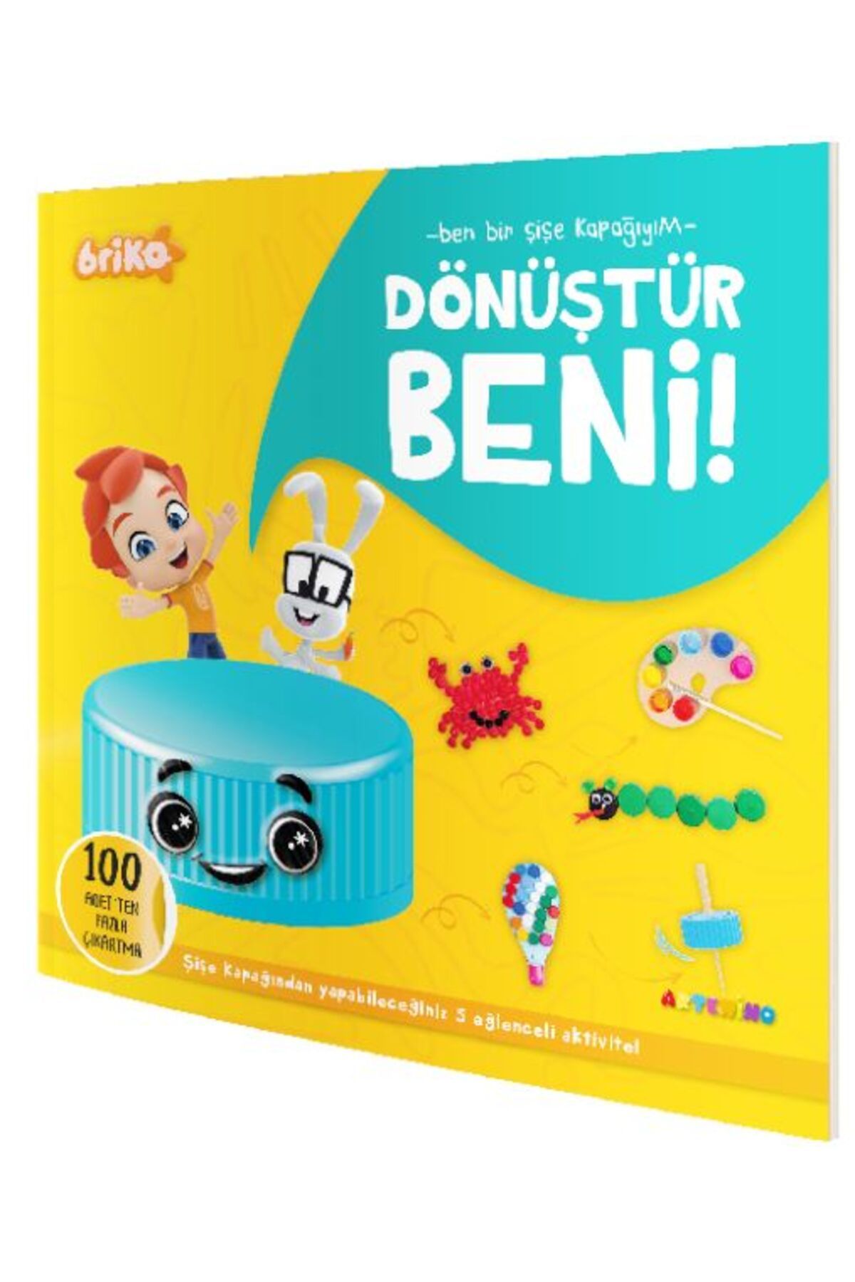 Türk Dil Kurumu Yayınları Briko Dönüştür Beni! – Ben Bir Şişe Kapağıyım