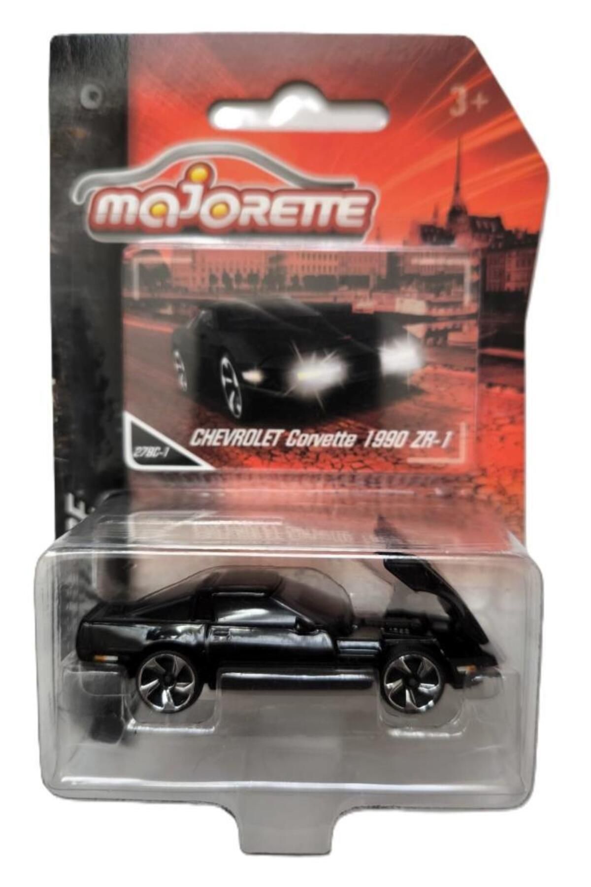 Majorette Vintage Metal Diecast Chevrolet Corvette 1990 ZR-1