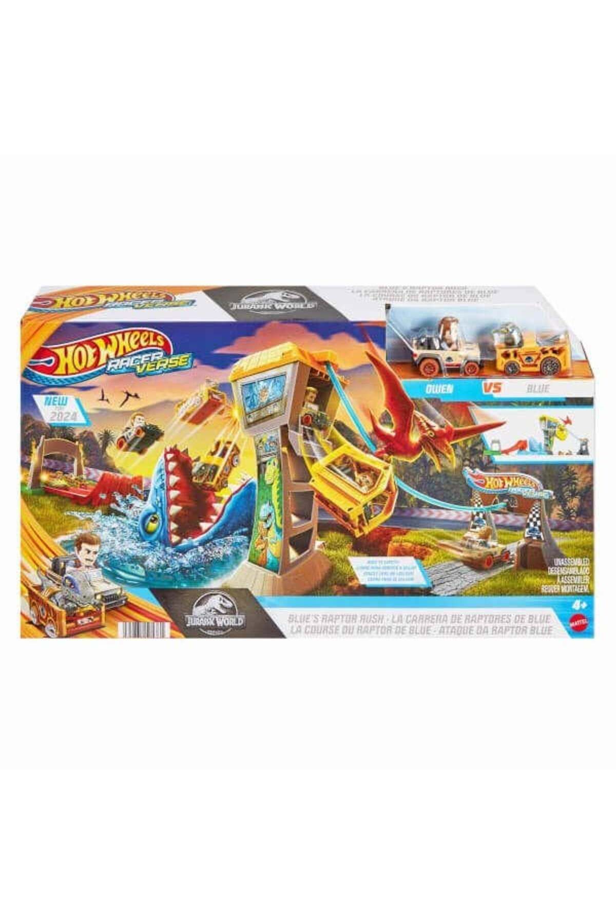 MATMEL Mattel HW Racerverse Jurassic Pist Seti HTP12