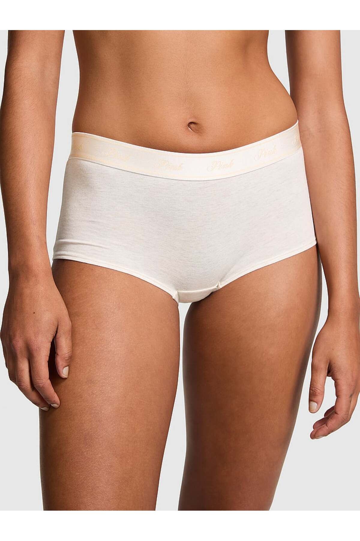 PINK Logolu Pamuklu Boyshort Külot