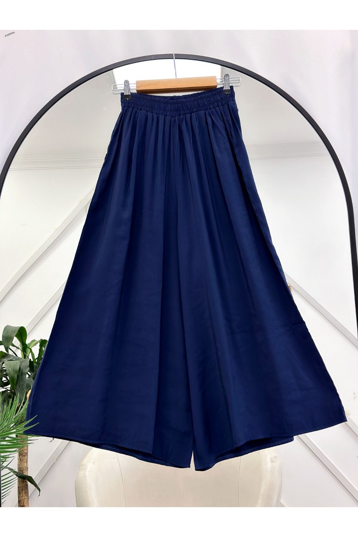 YEDİLALE CEPLİ BELİ LASTİKLİ ETEK PANTOLON [SM(36/38/40] LXL( 42/44/46)]