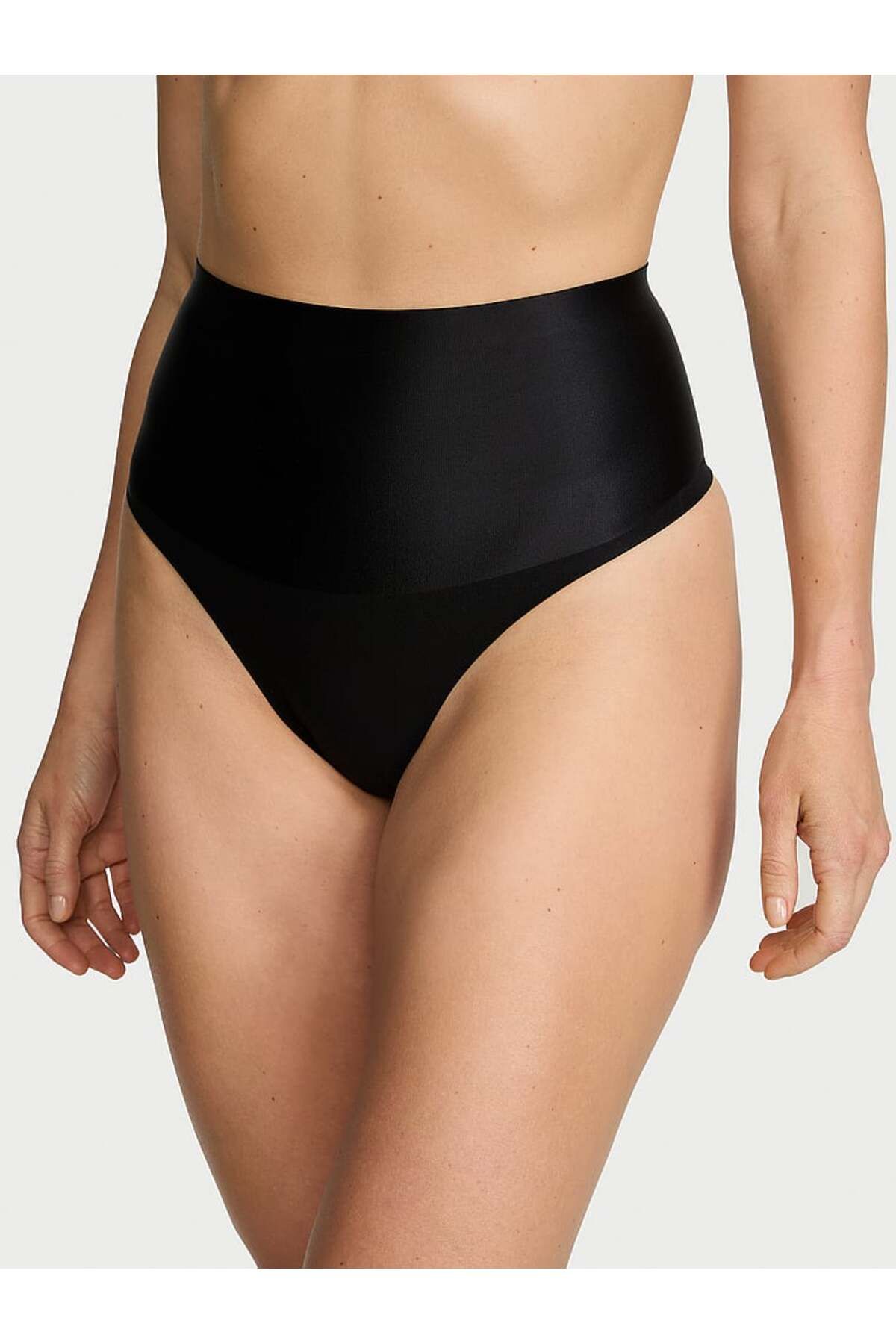 Victoria's Secret Pürüzsüz Işıltılı Yüksek Bel Tanga