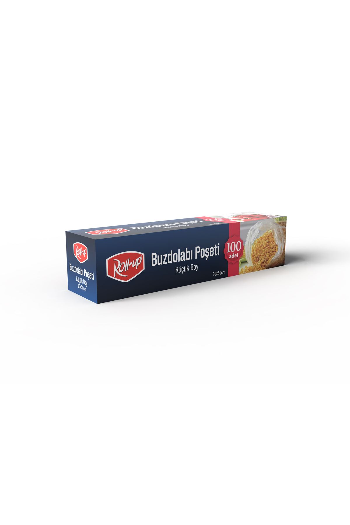 Roll-Up Buzdolabı Poşeti Küçük Boy 20x30cm 100 Adet
