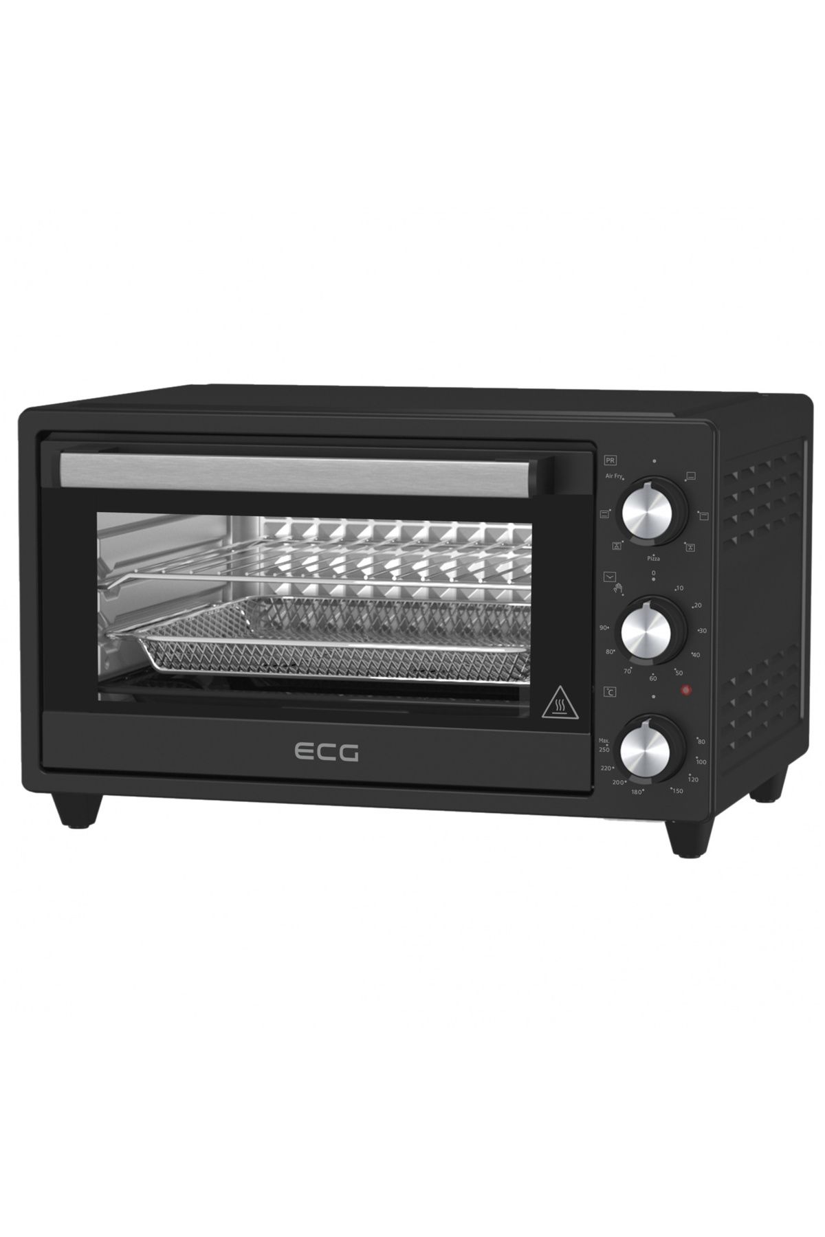 ECG-Electric oven ECG ET 2001B Airfry, 20 L, 1500 W, 80–250 °C, 90 min timer, 7 functions, convection 1