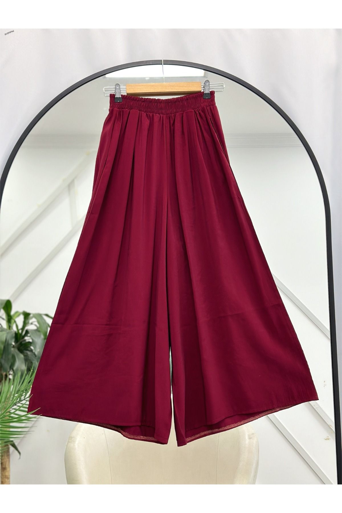 YEDİLALE CEPLİ BELİ LASTİKLİ ETEK PANTOLON [SM(36/38/40] LXL( 42/44/46)]