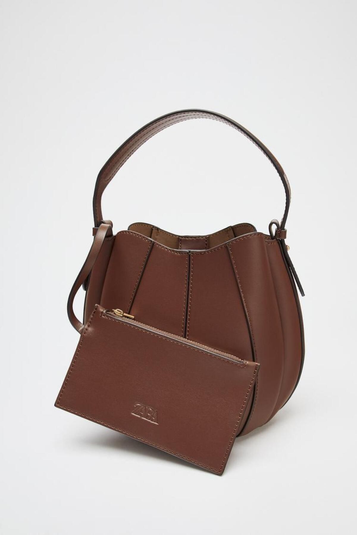 کیف شانه ای چند رنگ زنانه کیسه های دوخته شده Zara