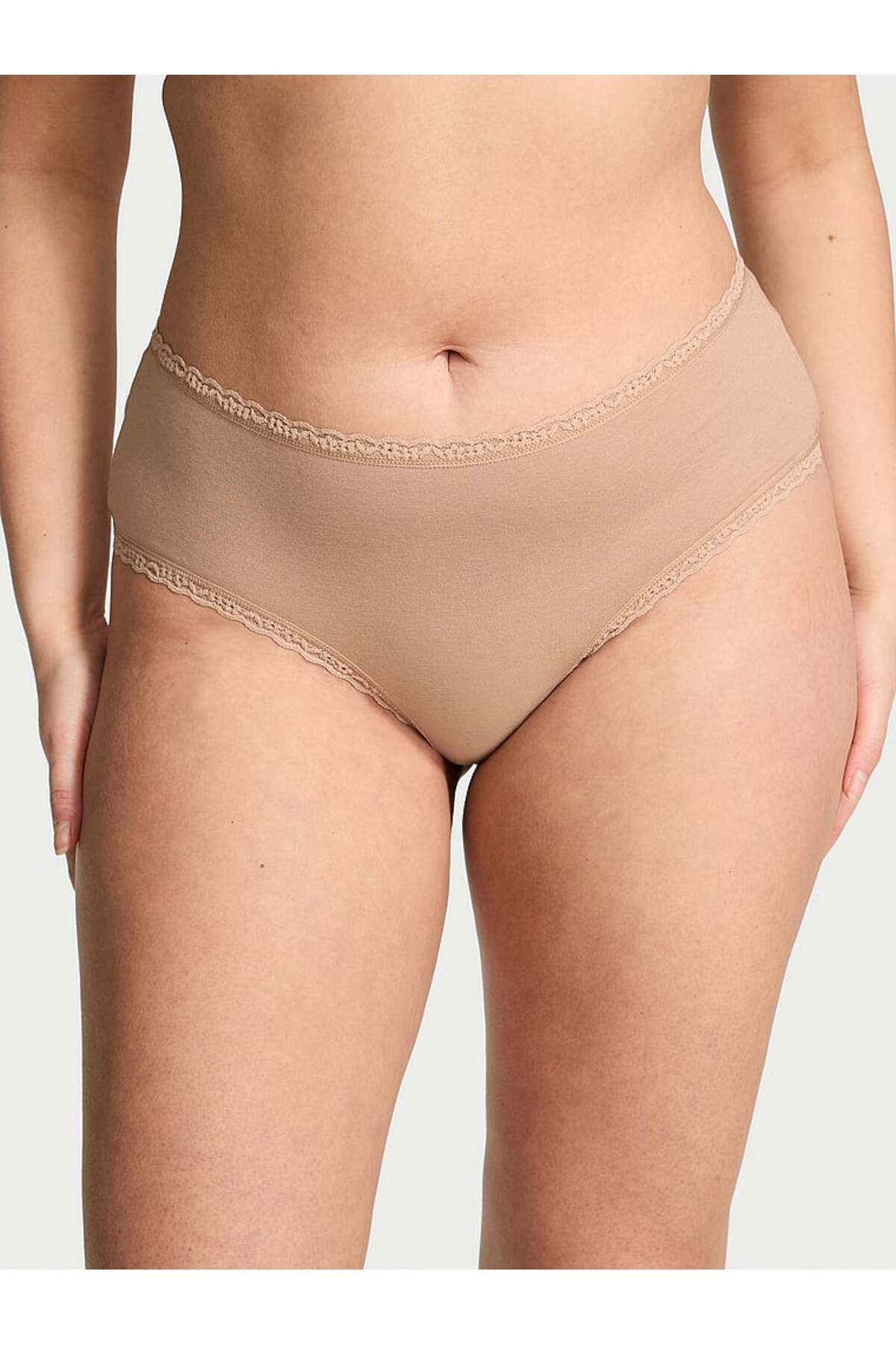 Victoria's Secret Beli Dantelli Pamuklu Cheeky Külot