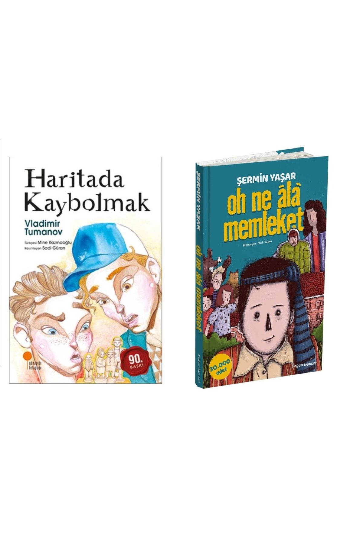 Günışığı Kitaplığı Haritada Kaybolmak & Oh Ne Ala Memleket ( 2 Li Set)