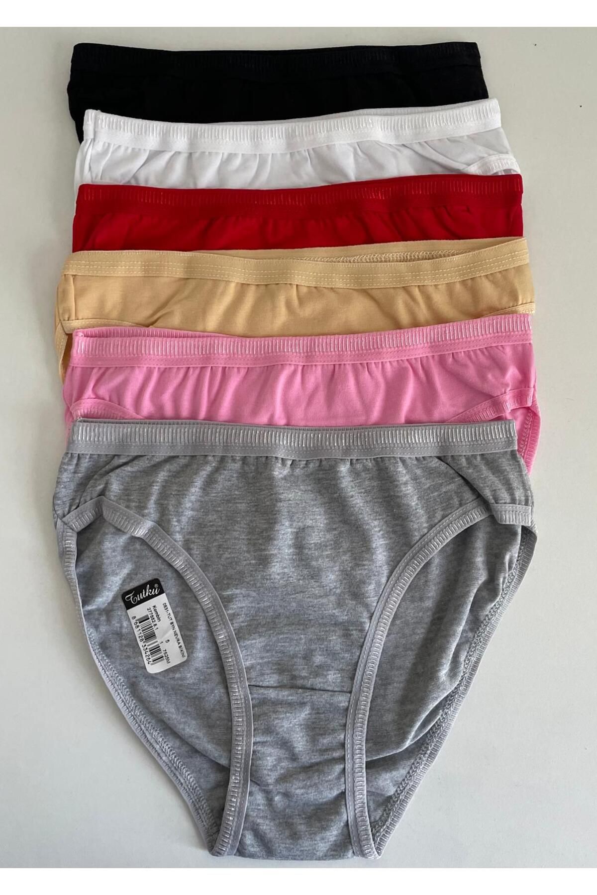 H&S STORE tutku bikini (kilot) 6 lı çok renkli şık rahat ve kaliteli