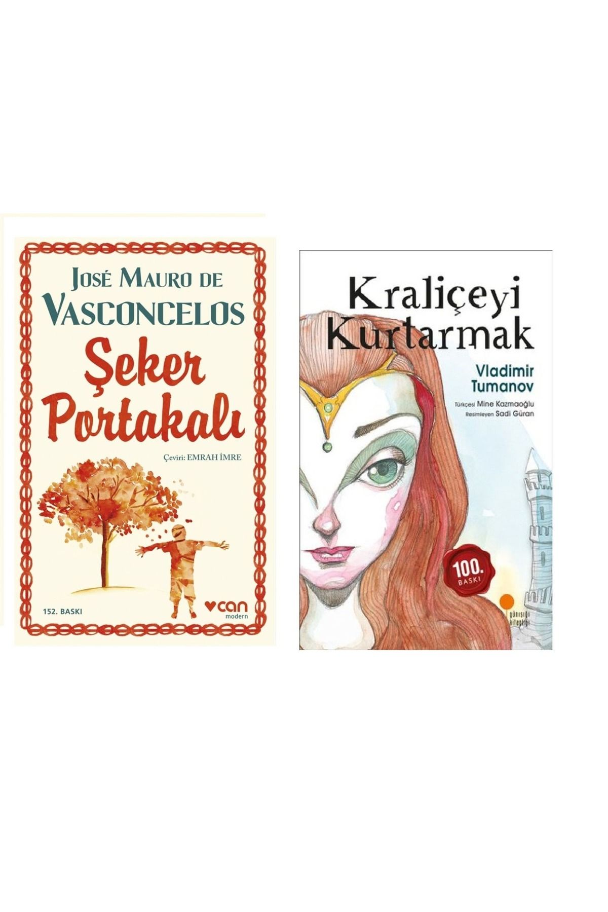 Günışığı Kitaplığı Kraliçeyi Kurtarmak & Şeker Portakalı ( 2 Li Set )