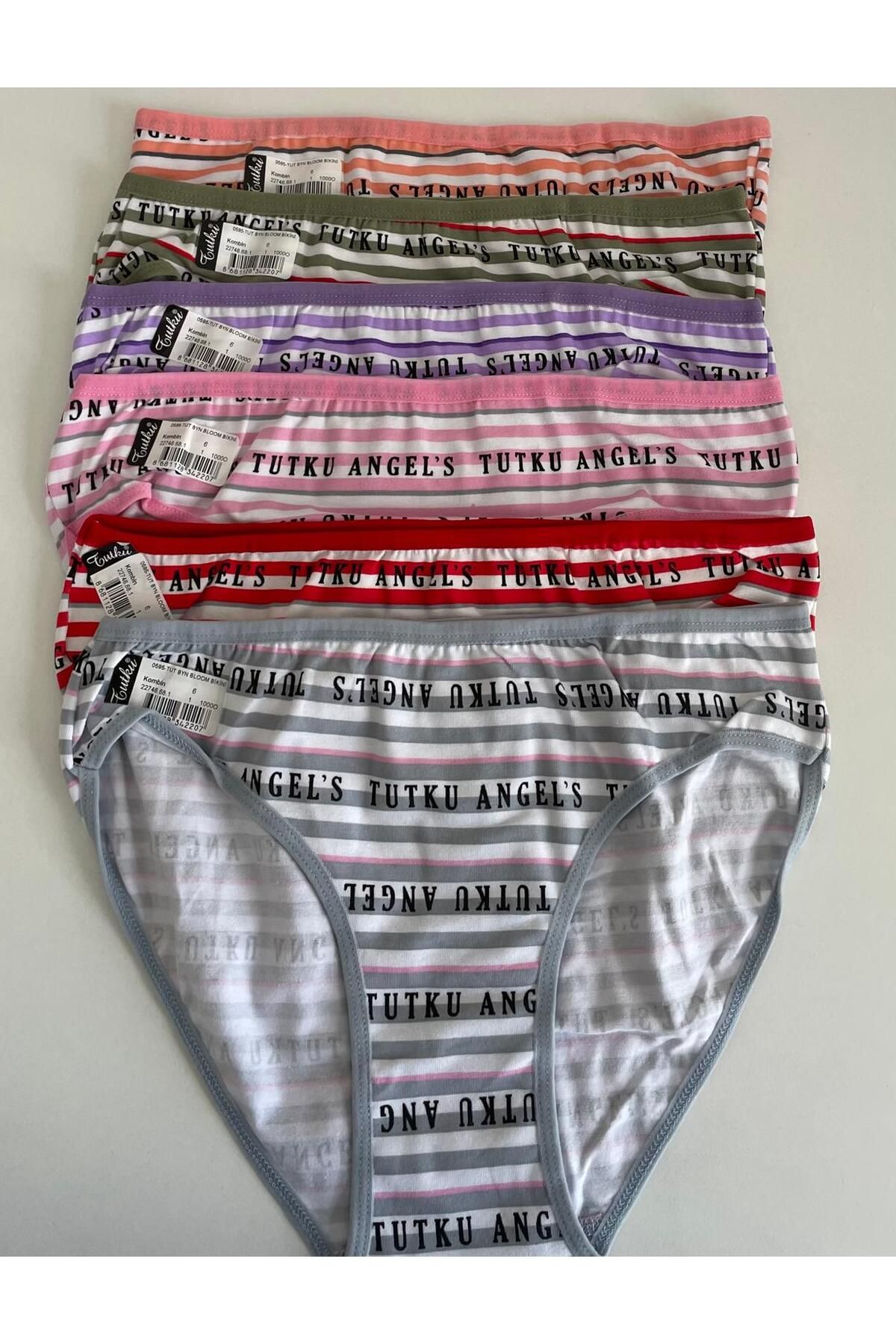 H&S STORE tutku bikini (kilot) 6 lı çok renkli şık rahat ve kaliteli
