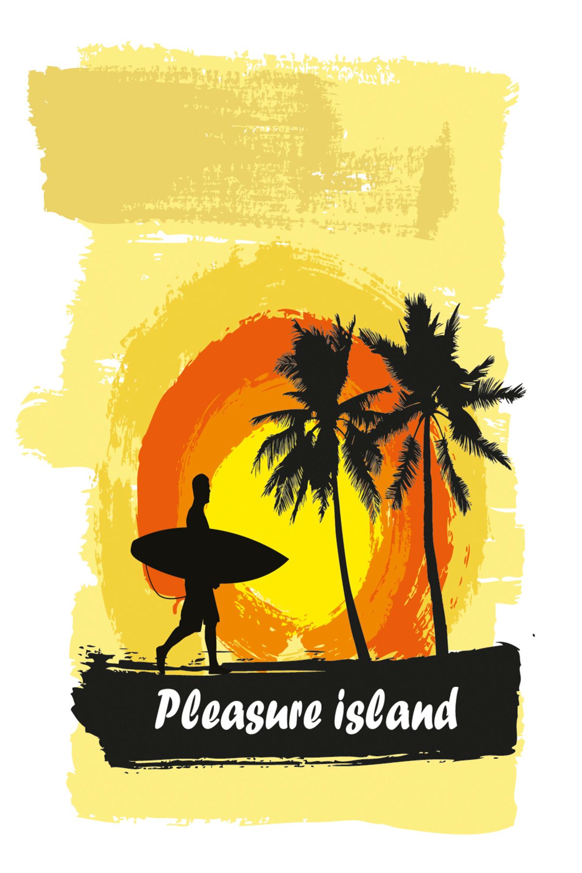 Fabeteks Pleasure İsland Plaj Havlusu 75x150 cm