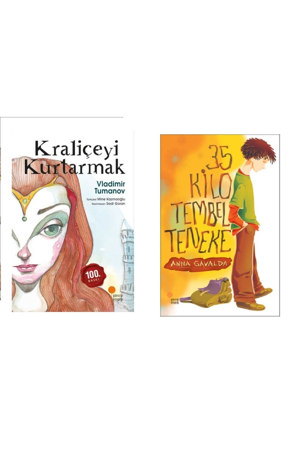 Günışığı Kitaplığı Kraliçeyi Kurtarmak & 35 Kilo Tembel Teneke ( 2 Li Set )