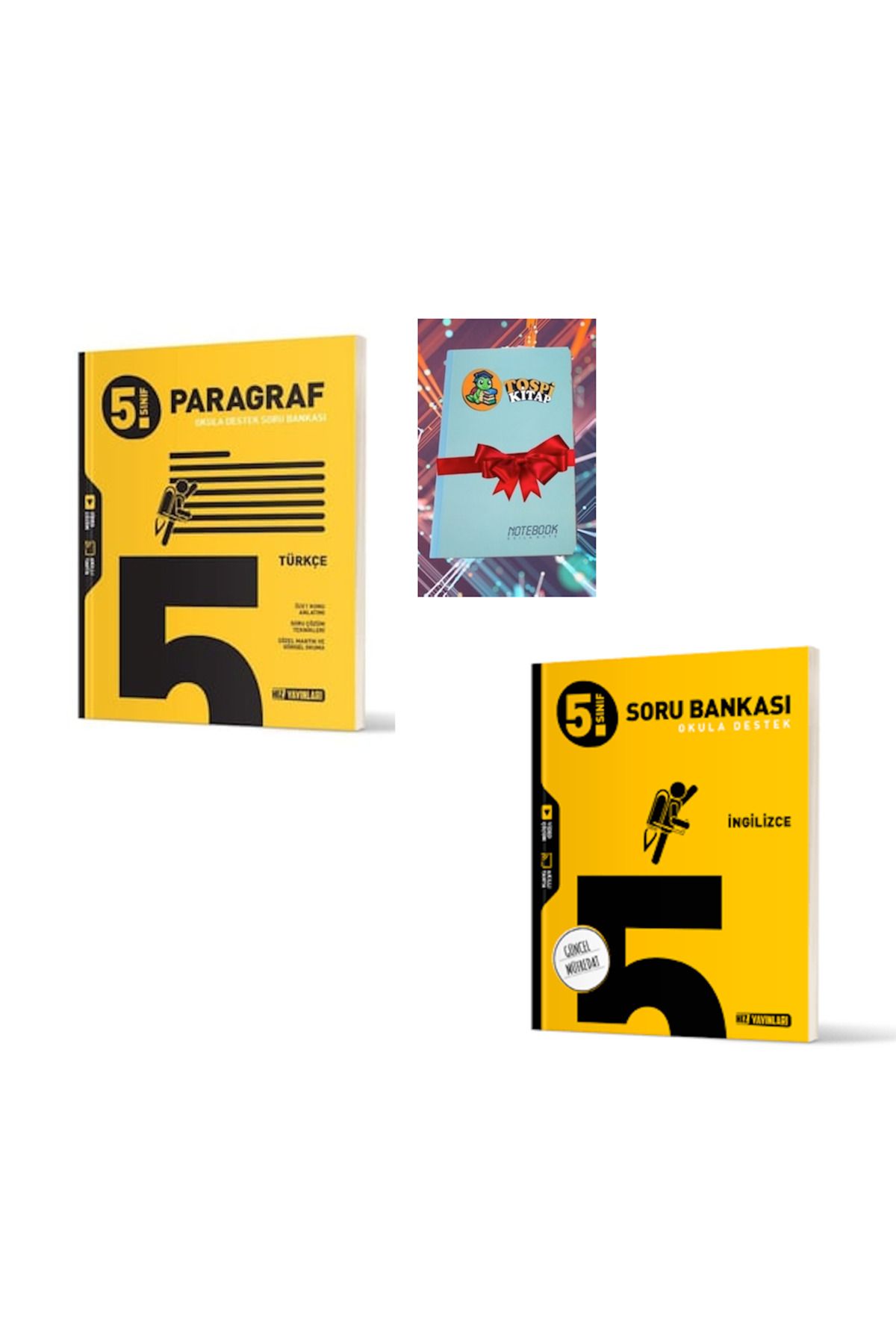 Karma Kitaplar 5. Sınıf İNGİLİZCE + PARAGRAF Soru Bankası ( DEFTER HEDİYE)