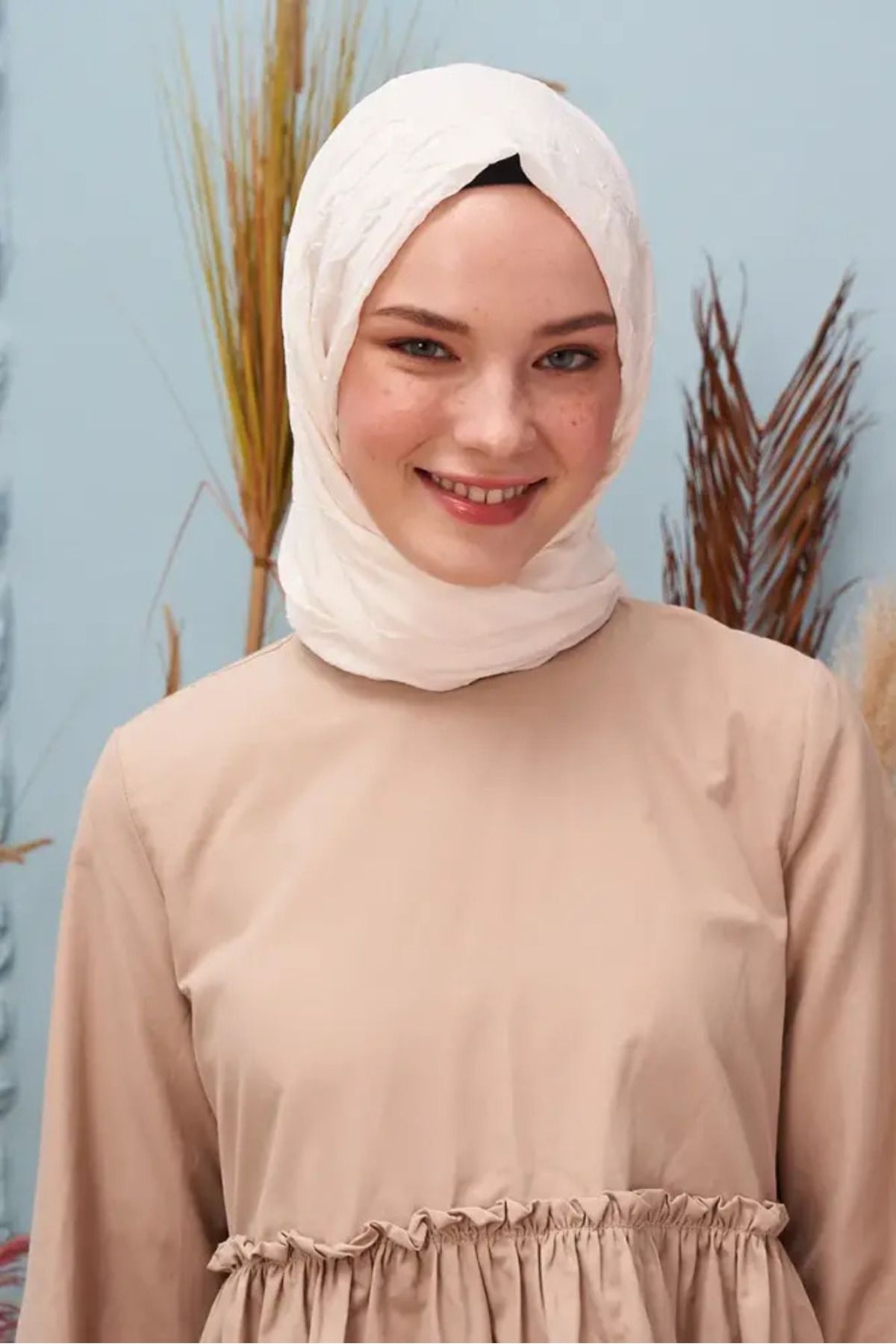 Perla Scarf & More Bambu Kraş Şal
