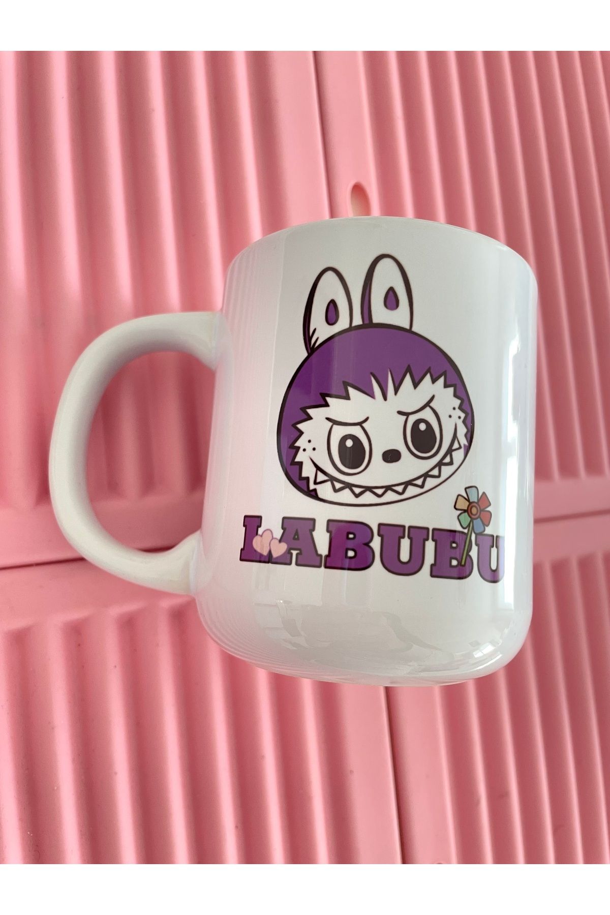 By Selen Suyolcu LABUBU Baskılı Kupa Bardak