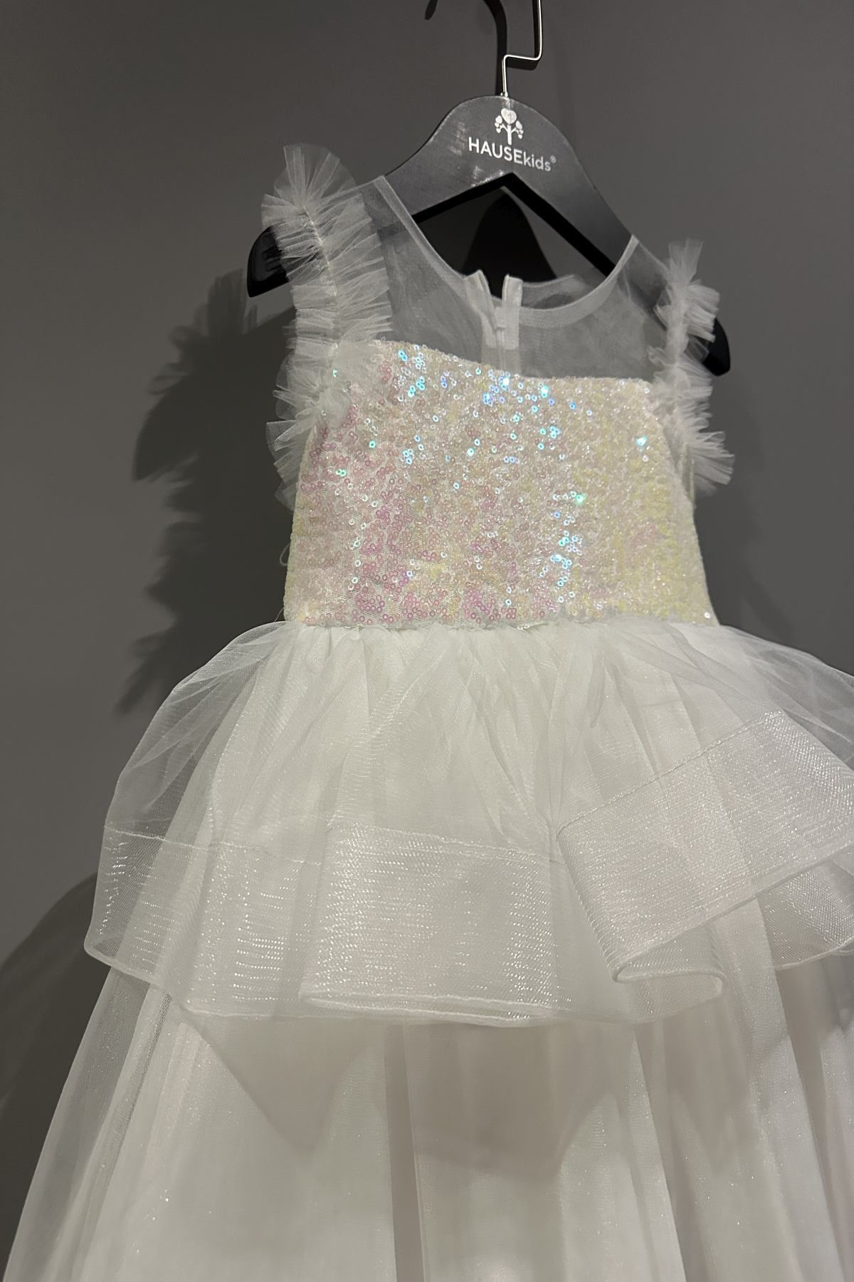 HAUSEkids-2-8 років Isabelle Design Сукня для дівчинки - Екрю 2