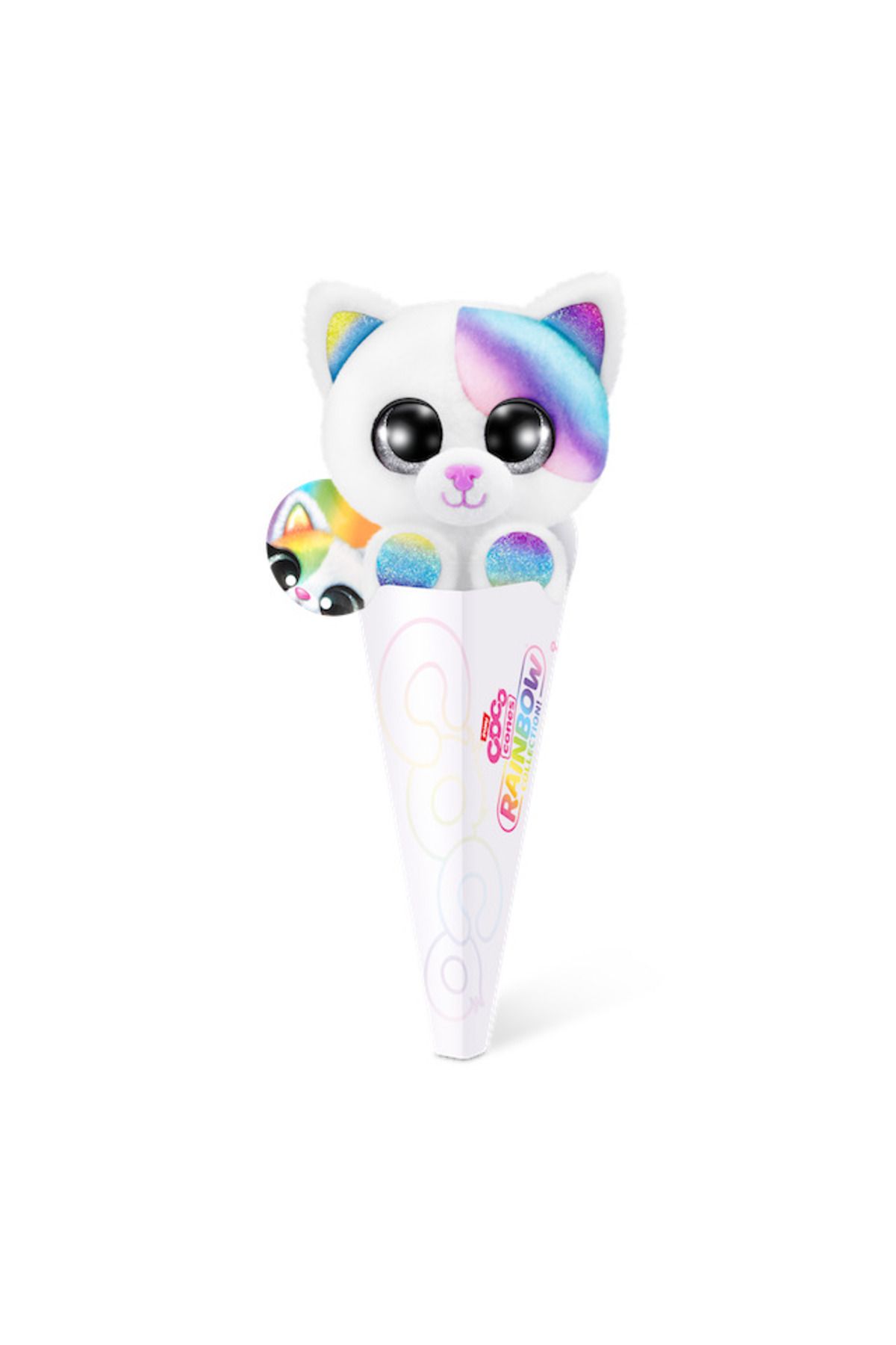 COCO CONES Gökkuşağı Pelüş Seri 1 - Floro