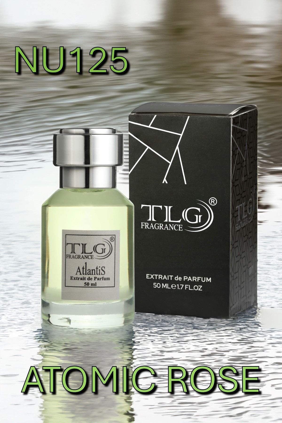 TLG TLGNU125e050 Atomic Rose Niche Extrait Unisex Parfüm, 50 ml