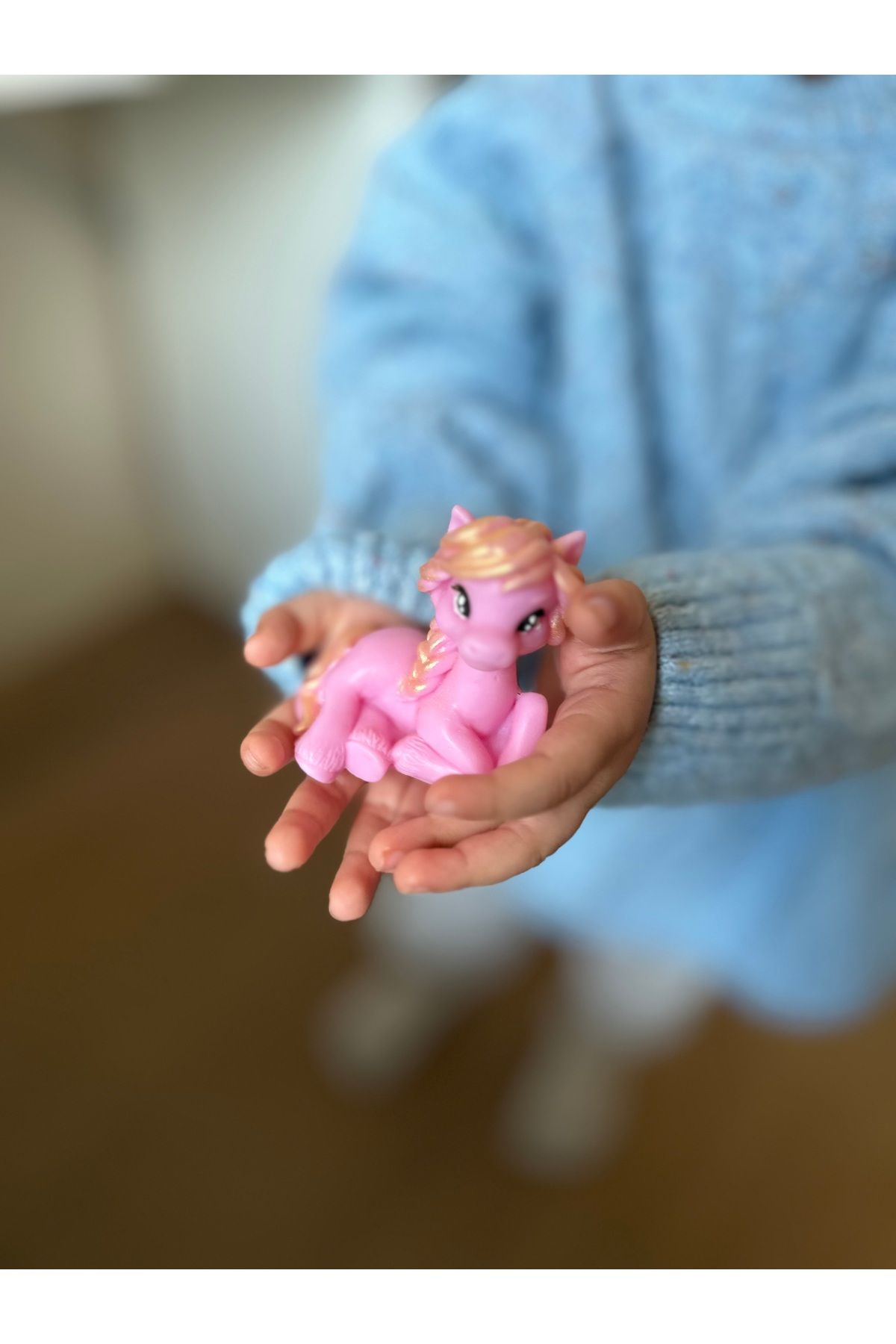 Şirin Sabun Pembe At El Yapımı Kokulu Sabun Handmade Soap Pink Unicorn
