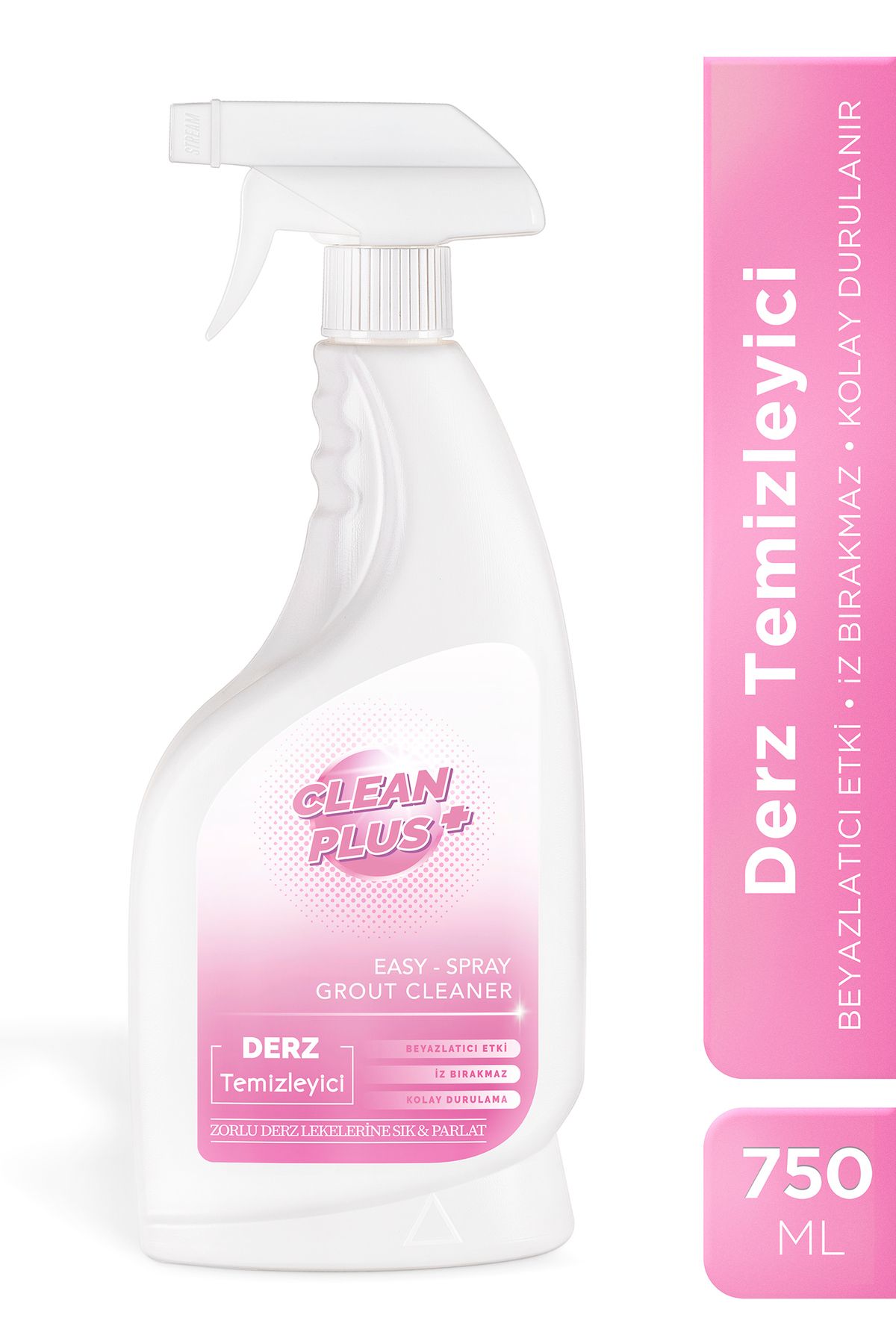 Clean Plus+ Beyazlatıcı Etkili Ultra Güçlü Derz Temizleyici 750 ml