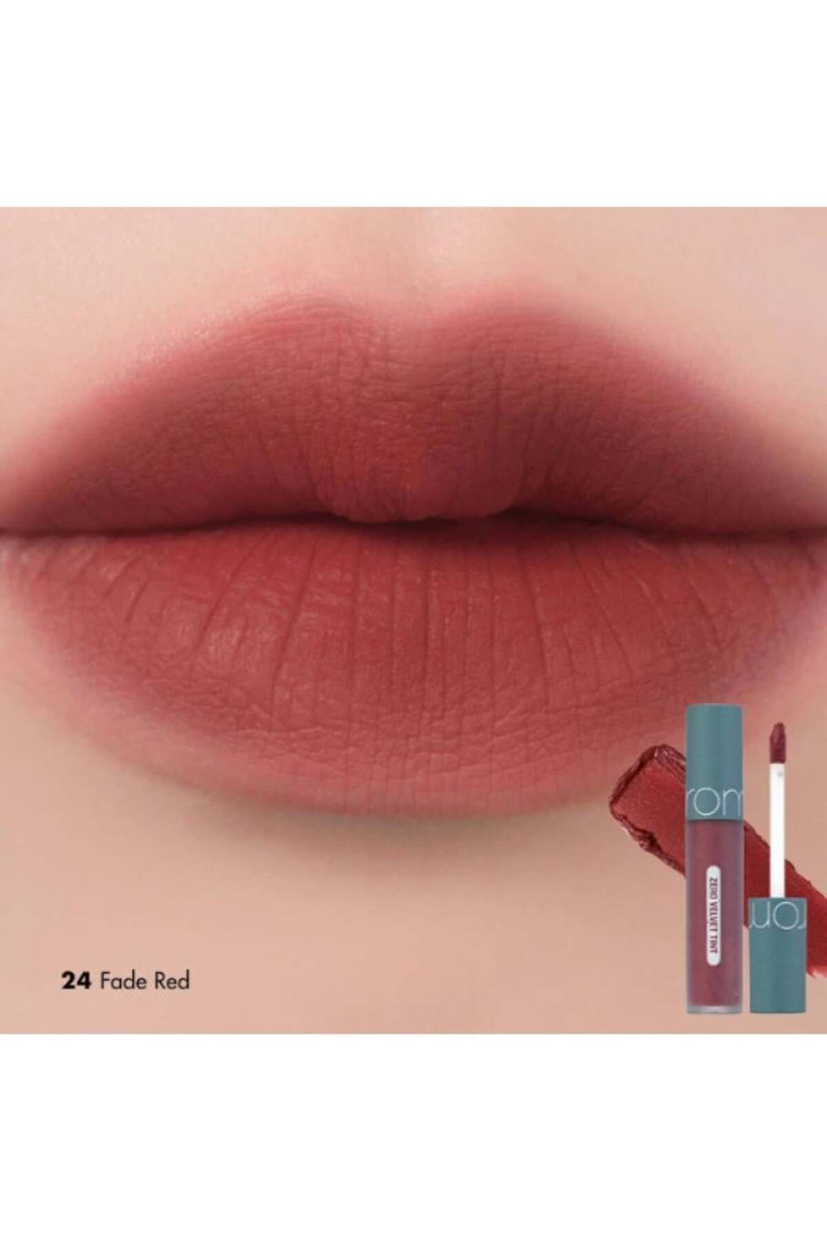 Romand-Zero Velvet Lip Tint by Romand - 24 | Fade Red 2