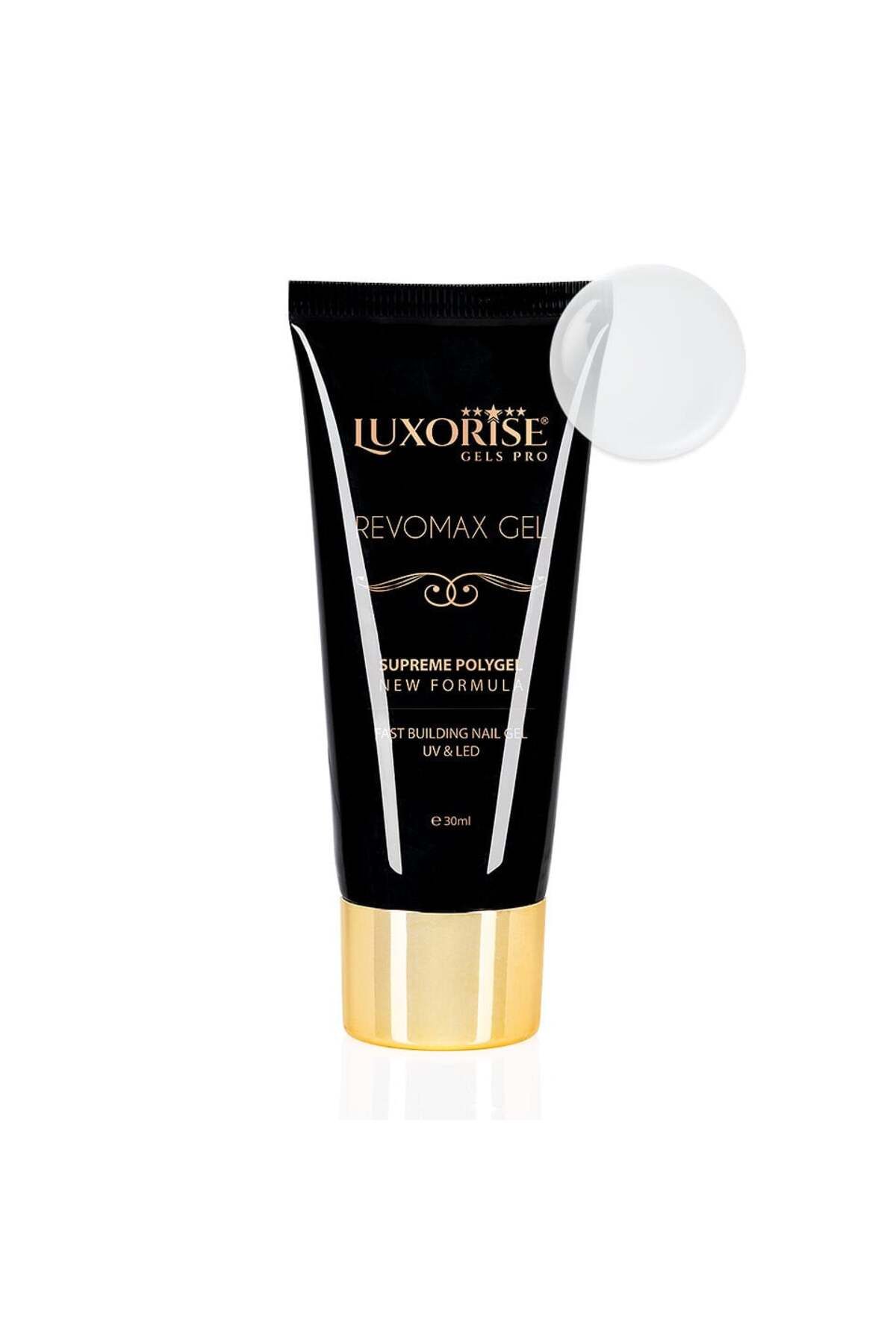 LUXORISE Polygel Revomax Gel Luxorise Ice Clear, 30ml - One Size
