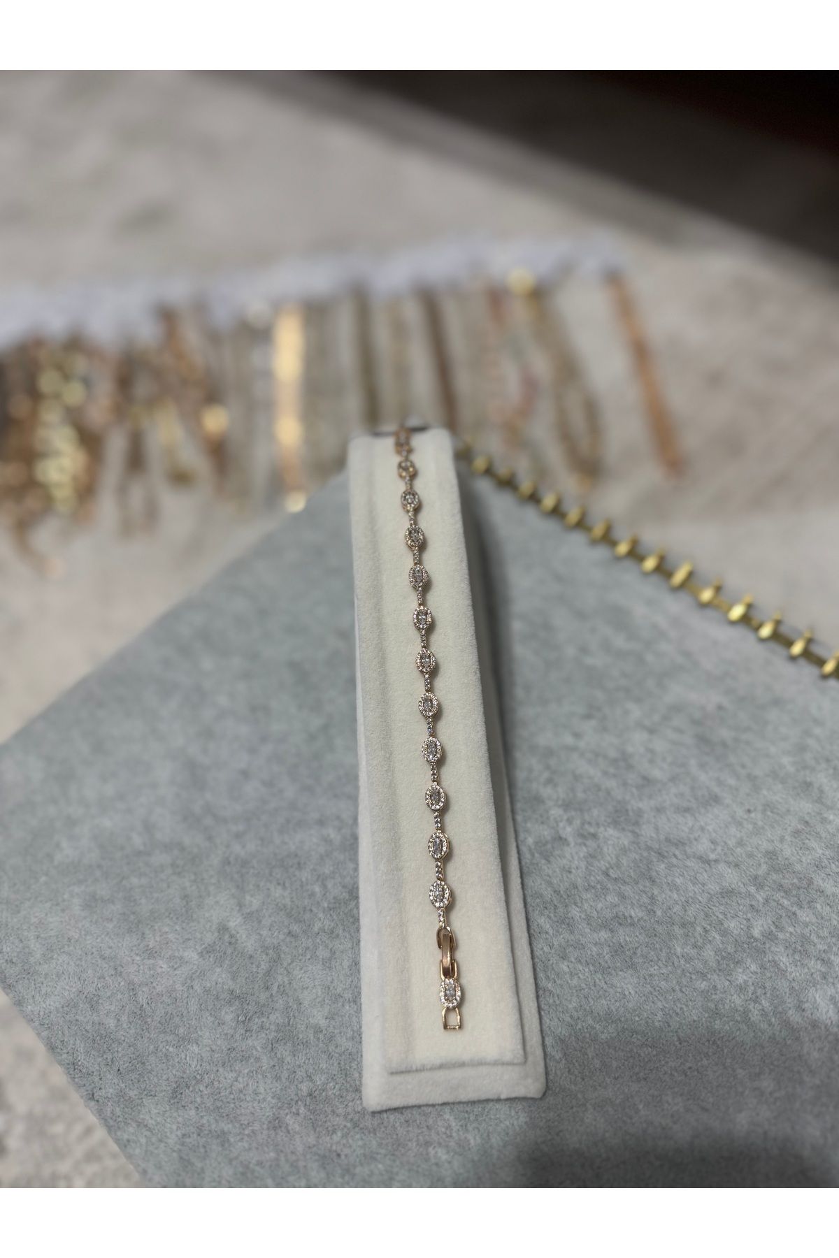 XUPING JEWELRY KADIN 18K ÇELİK BİLEKLİK KARARMAZ PASLANMAZ