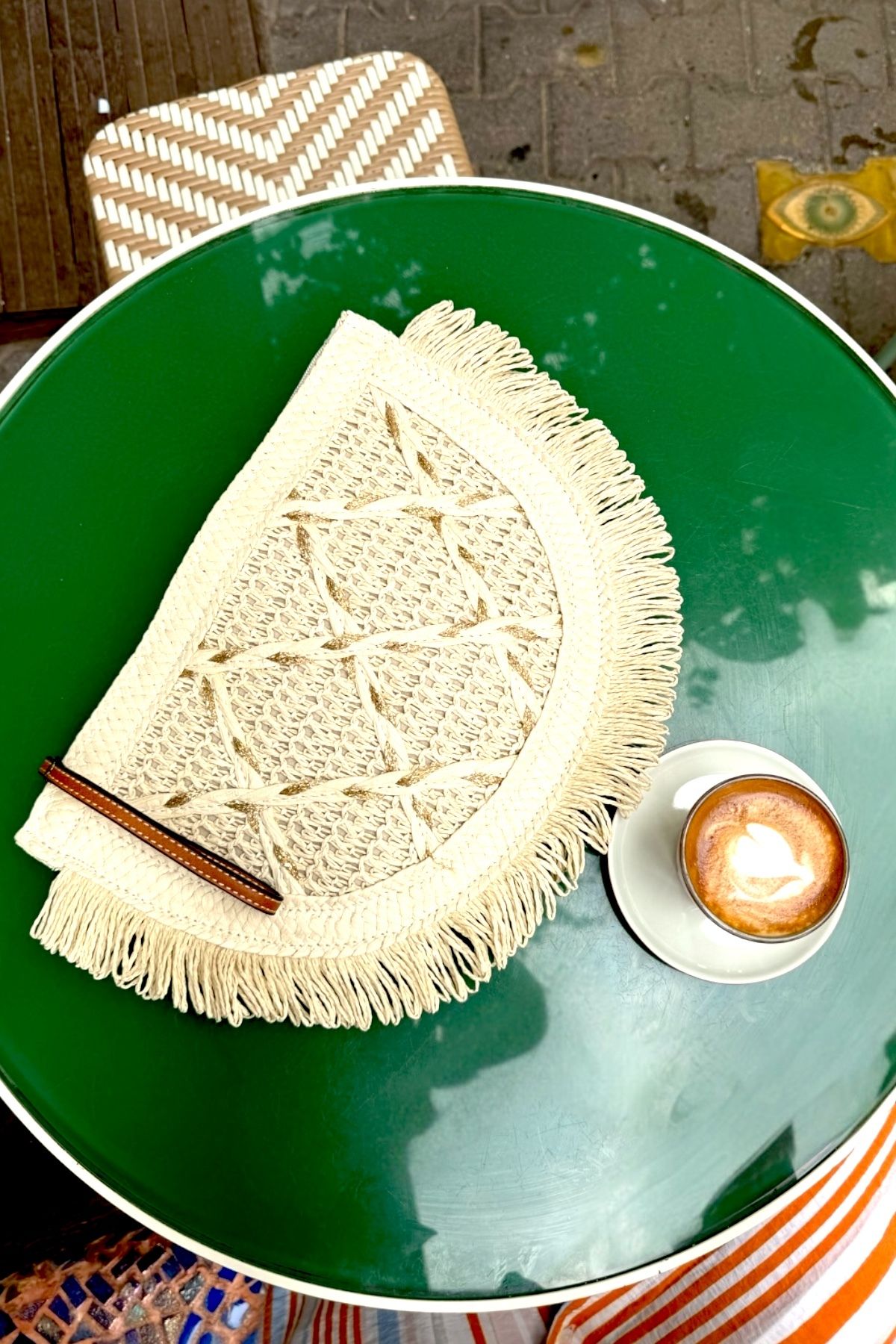 Pinty Design Hasır Kadın El Çantası