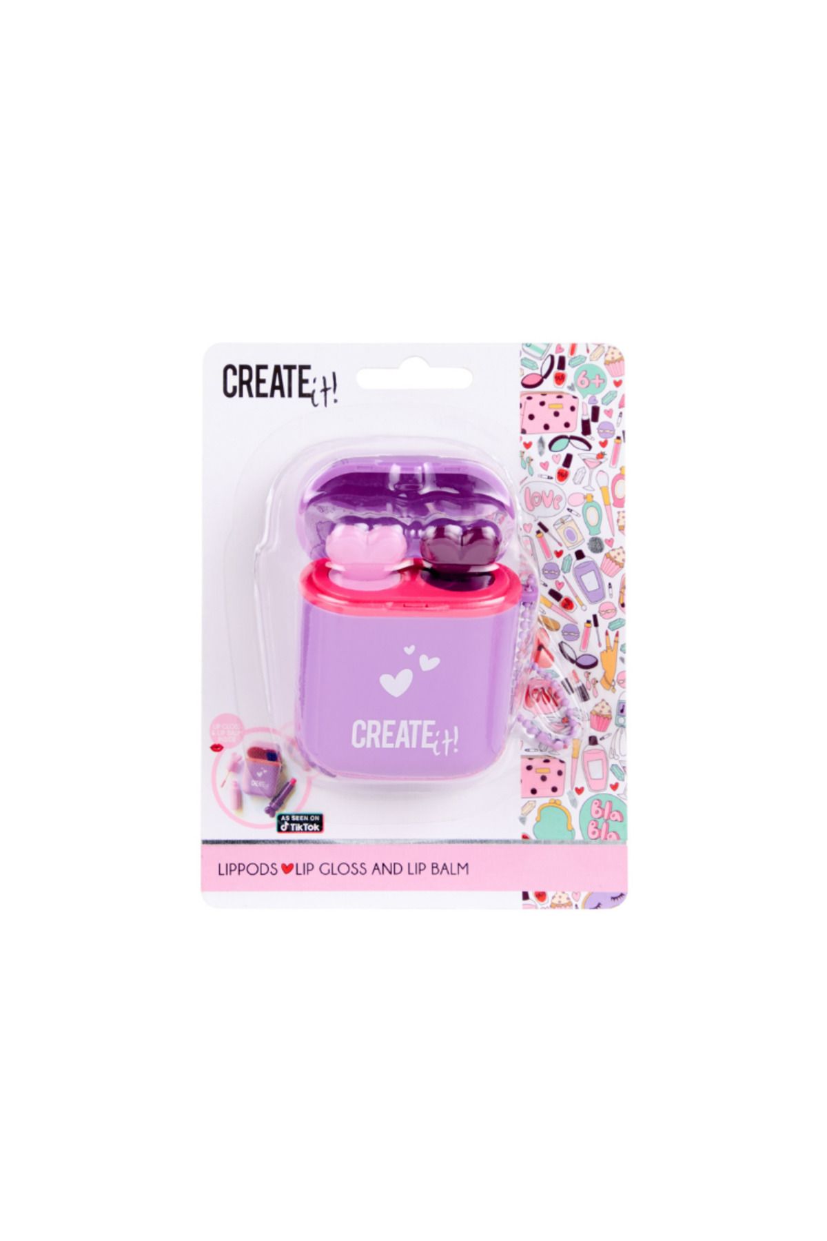 Create It Dudak Kiti - Mor - Lippods