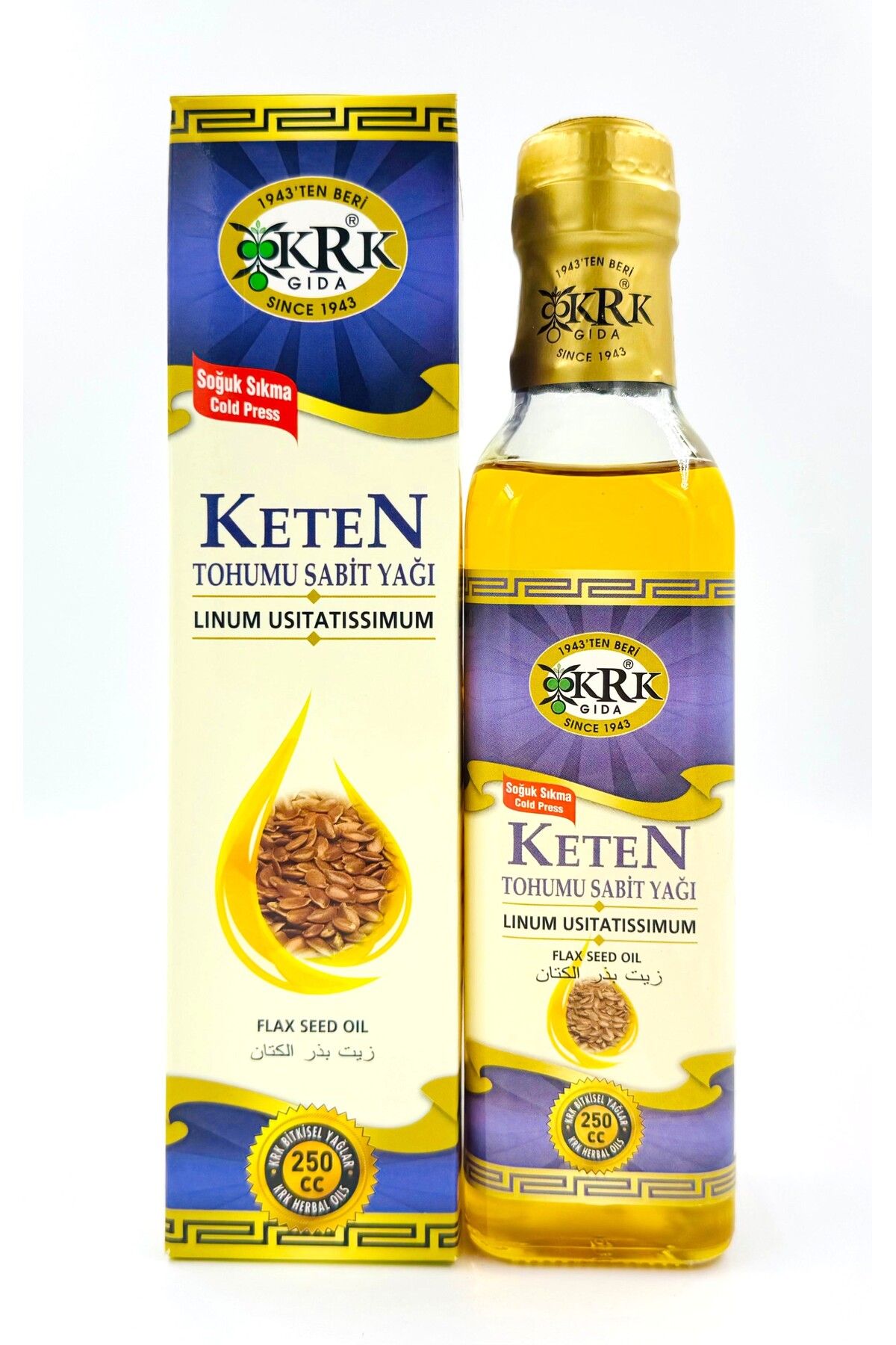 Krk Gıda KETEN TOHUMU YAĞI 250CC KRK GIDA