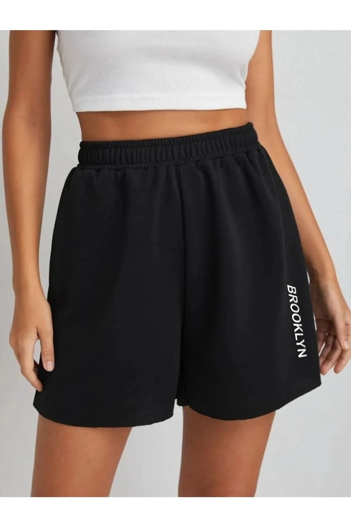 Drapara Sportwear Company BROOKLYN Baskılı Şort