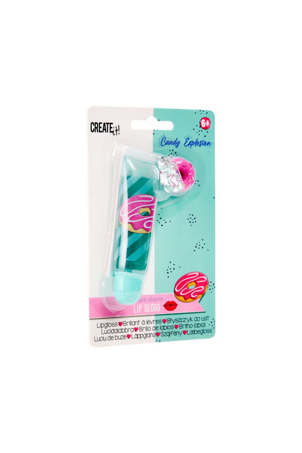 Create It Süslü Dudak Parlatıcısı - Yeşil - Candy Explosion
