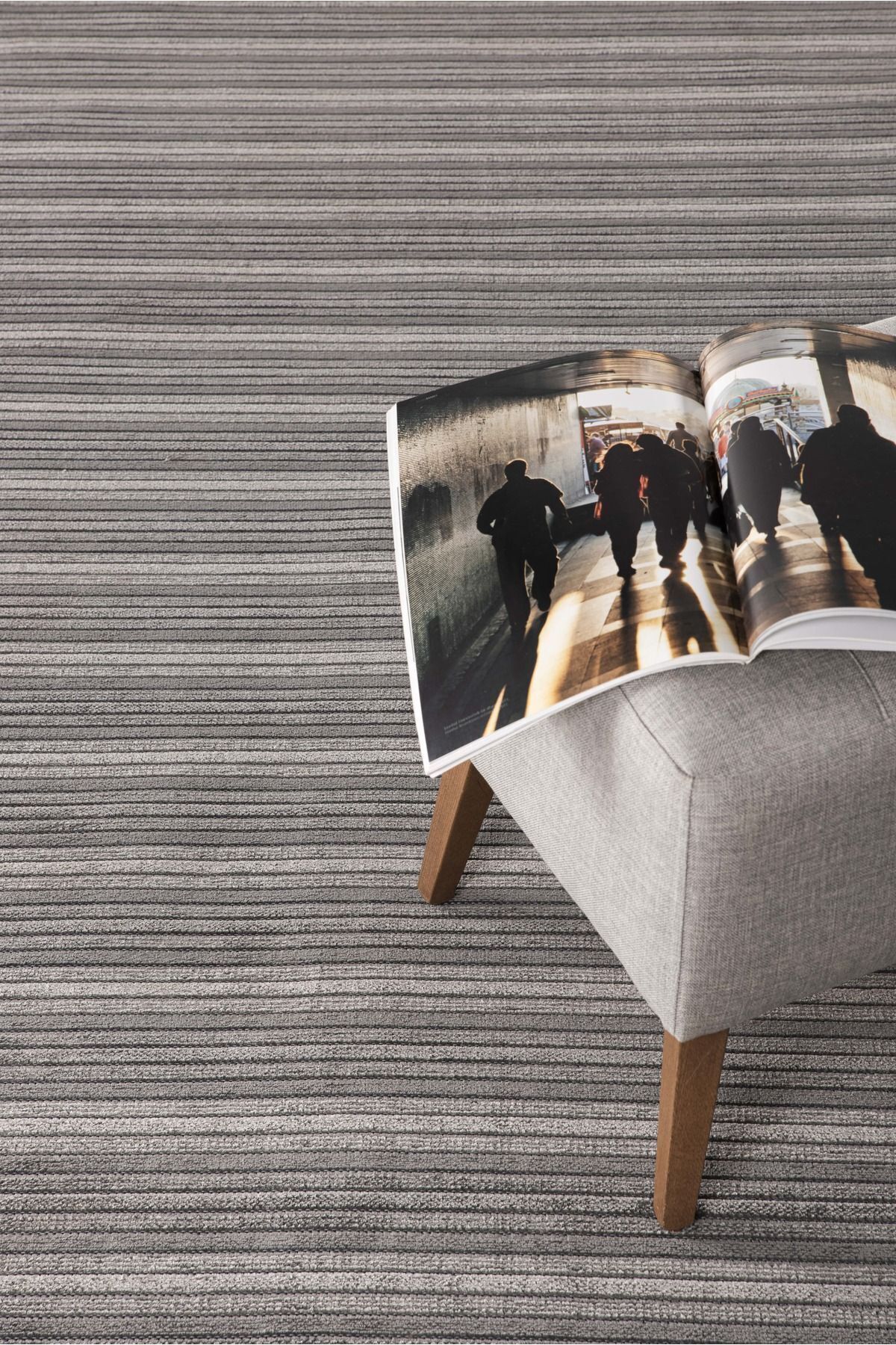 Halı Nar Ada Kaymaz Taban Yıkanabilir Dokuma Antrasit Geçişli Kilim Koridor Yolluk Mutfak Modern Salon