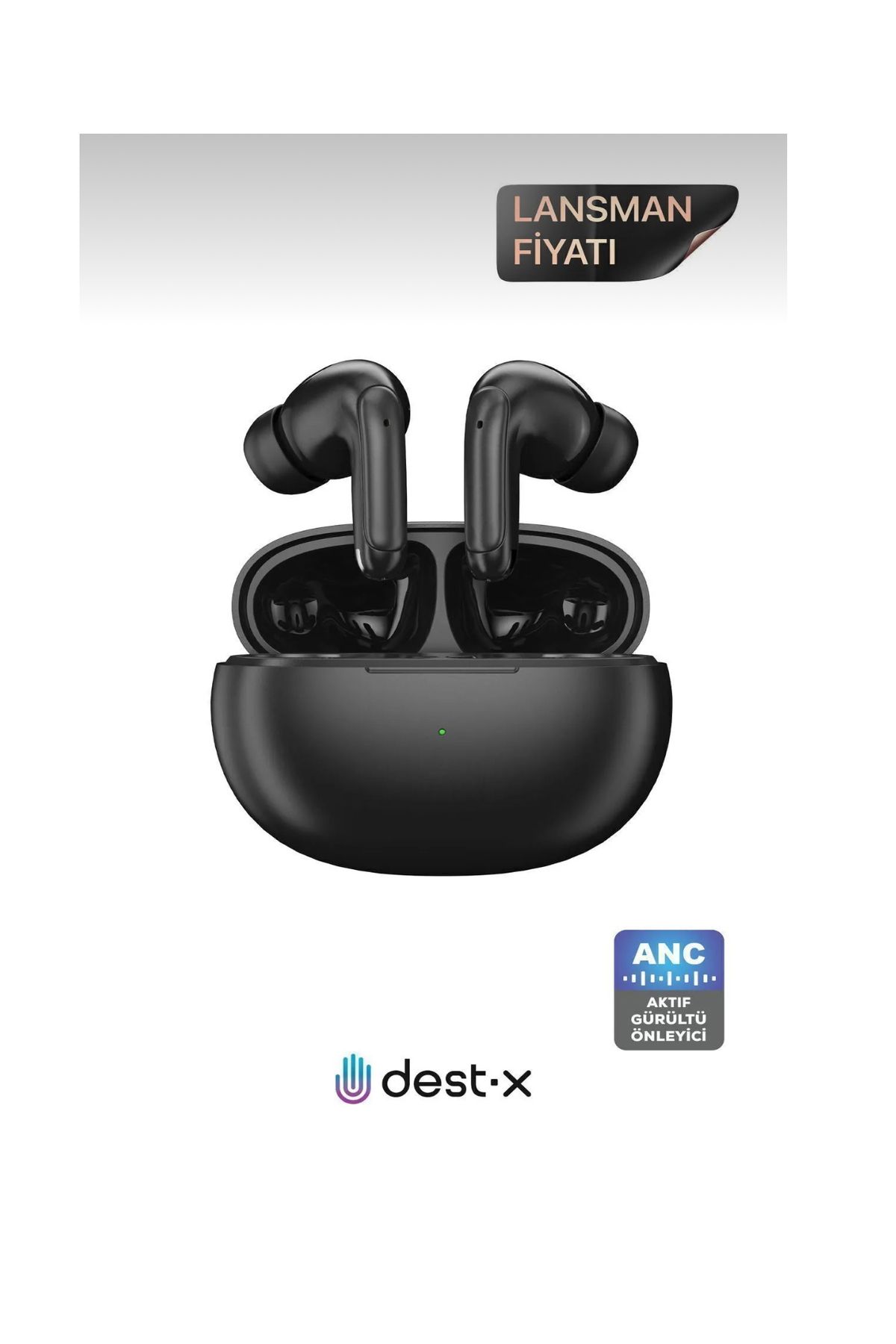 ROTECH DEST-X D-bass Anc,Enc,4 Mikrofon Ve Yapay Zeka,Ipx4,Hifı Stereo Kulakiçi Bluetooth Kulaklık