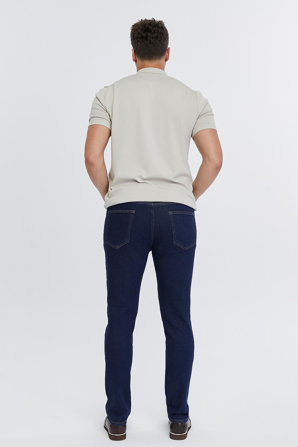 CEDY DENIM-Blugi elastici cu talie înaltă - Jean Martin C336 cu ajustare normală 7