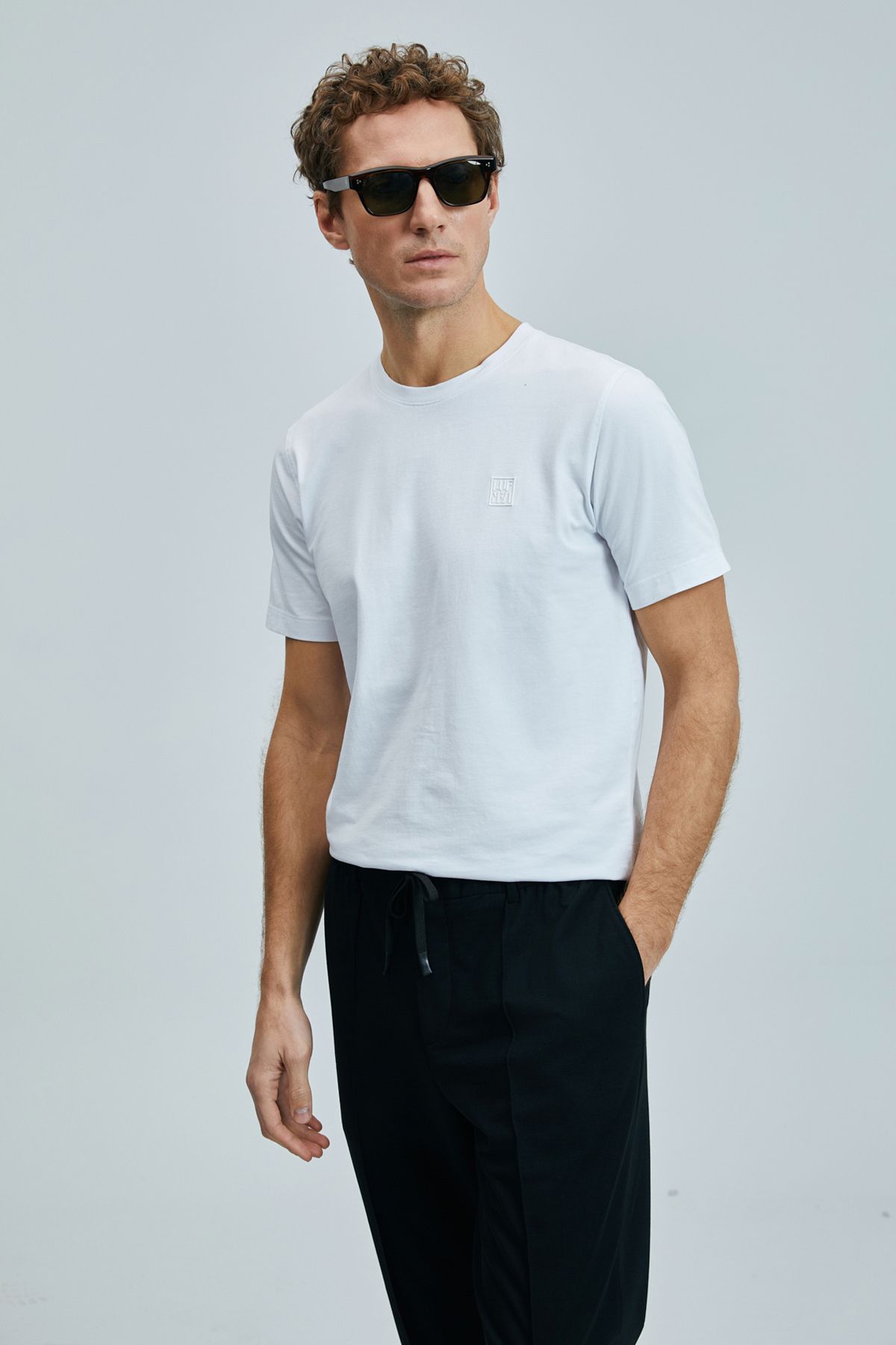 Lufian LUFİAN Pablo Modern Grafik T- Shirt 20265