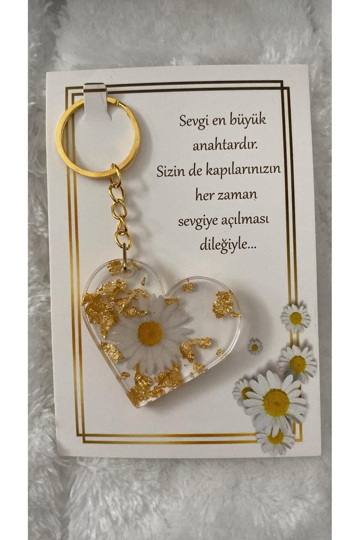 Le Sisters Boutiqe Anahtarlık & epoksi & papatya