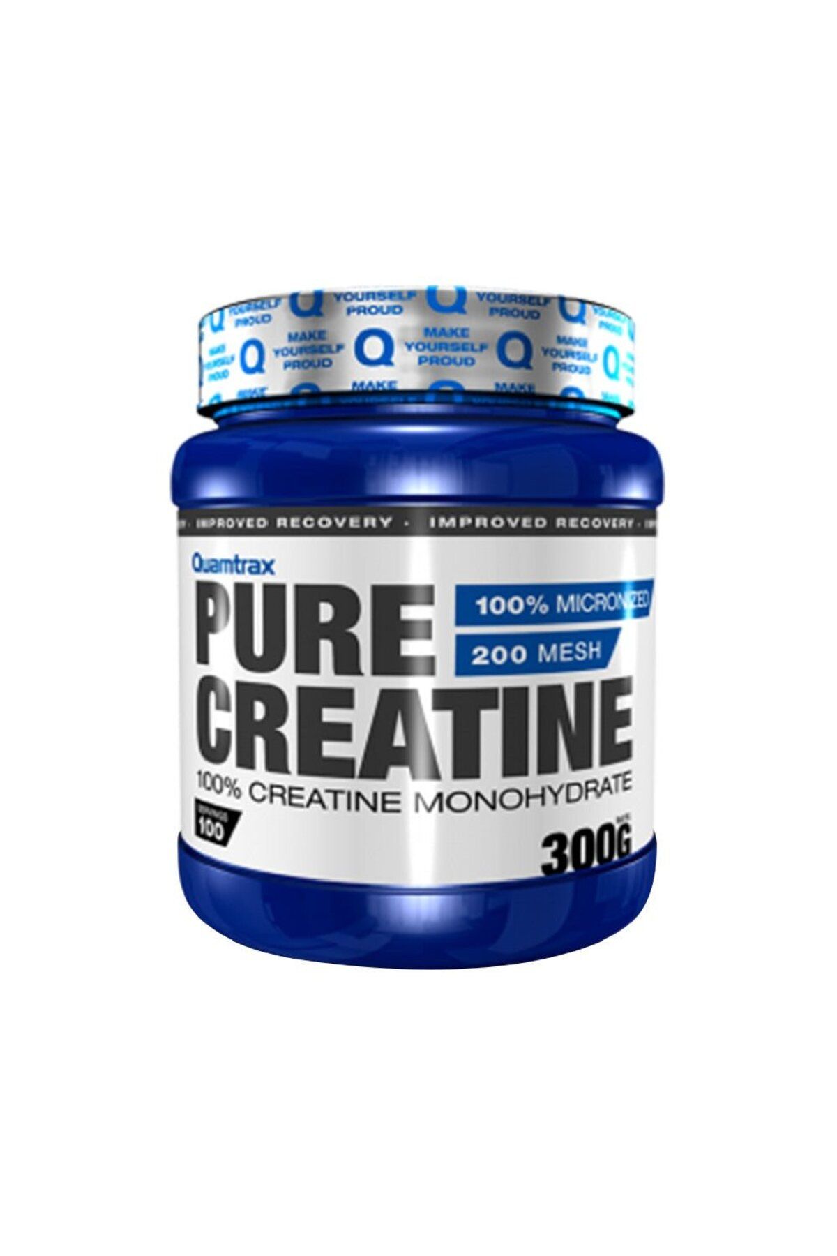Quamtrax Creatina Pura, Pudra, 300g, Quamtrax, Supliment Crestere Masa Musculara - One Size