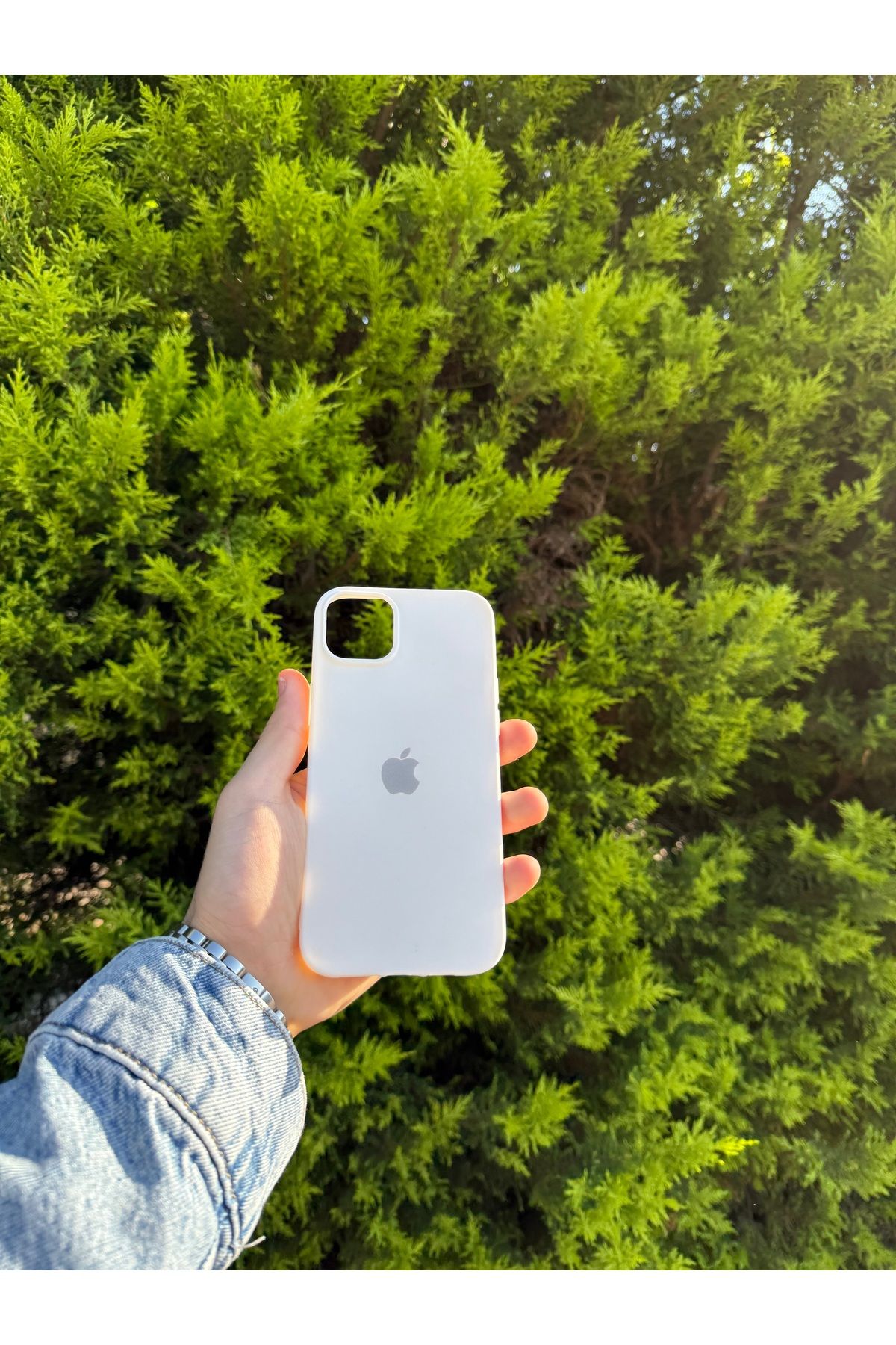 Thelioncase Apple iPhone 14/15 Plus Lansman Uyumlu İçi Kadife Silikon Kılıf
