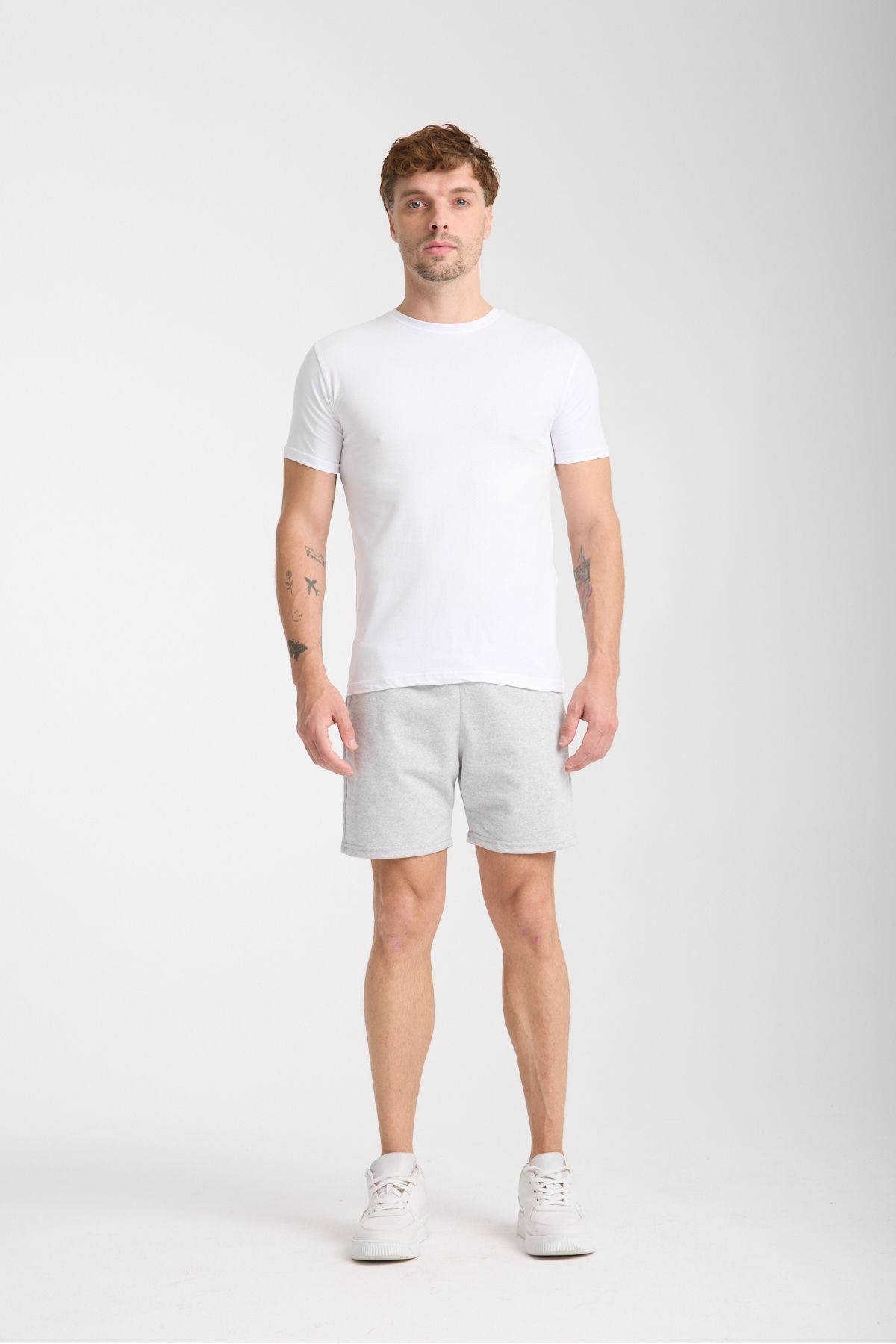 VERSCOVE Pantaloni Scurți Pentru Bărbați, Cu Buzunare Laterale, Cu Șireturi În Talie, Pantaloni Scurți Sport De Bază Din Bumbac Pieptănat Masculin -
