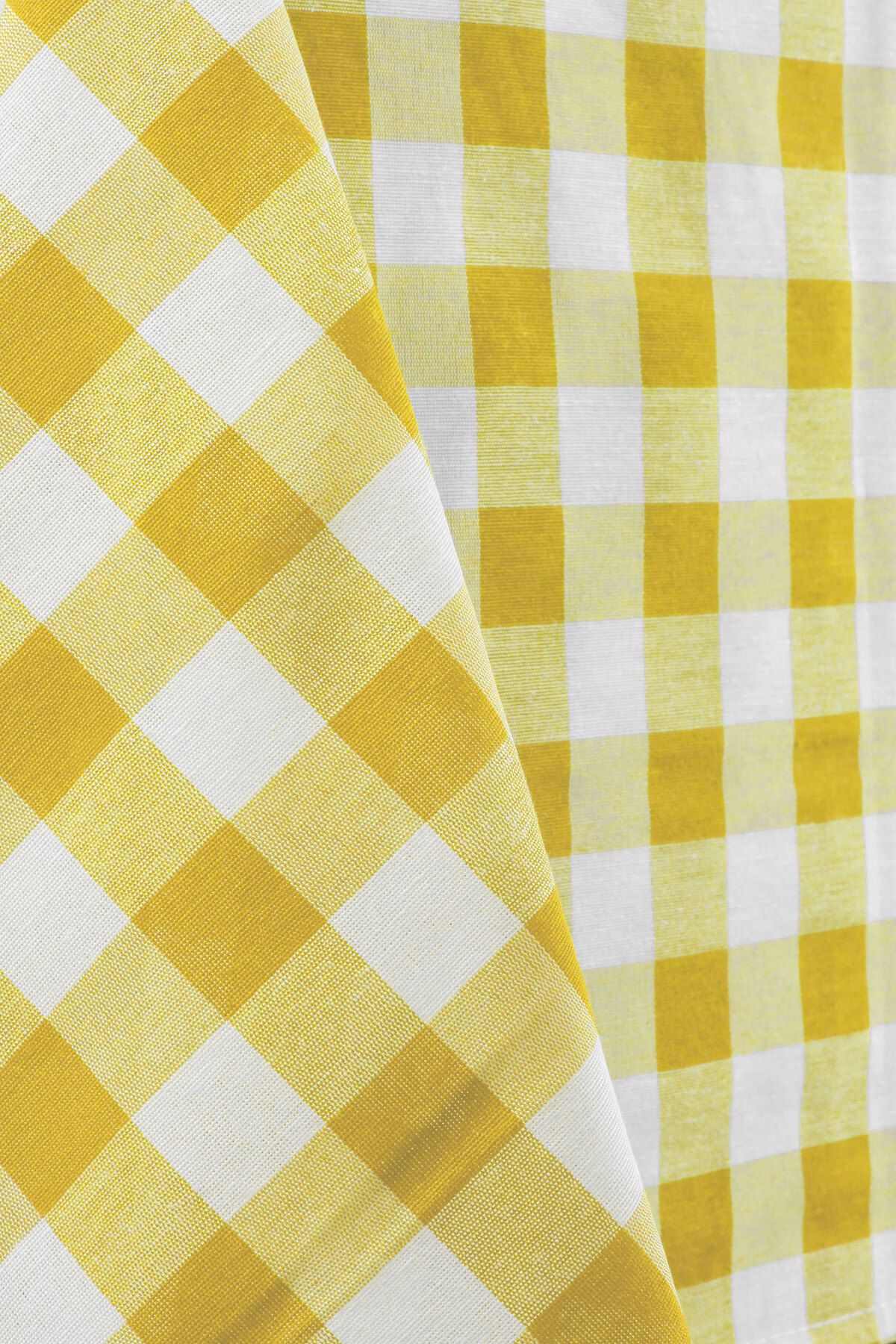 Soft Kare-Yellow Large Square Pattern Gingham Table Cloth Table Picnic Cloth 6