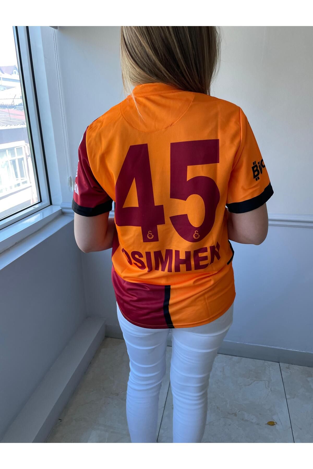yenteks Galatasara-y. Osimhenn. Sarı İç Saha 24/25 Sezon Kısa Kol Yetişkin Forma